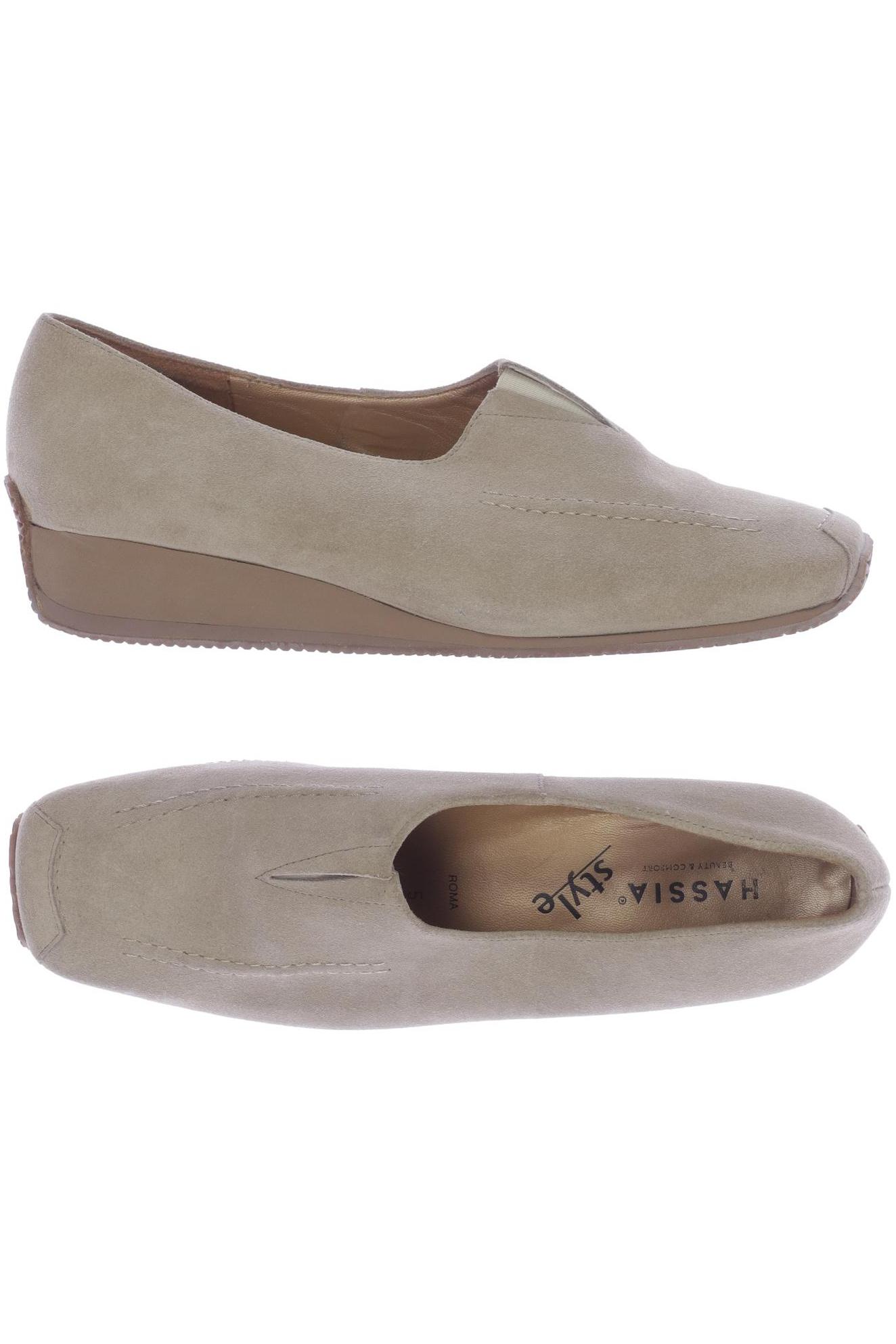 

HASSIA Damen Halbschuh, beige