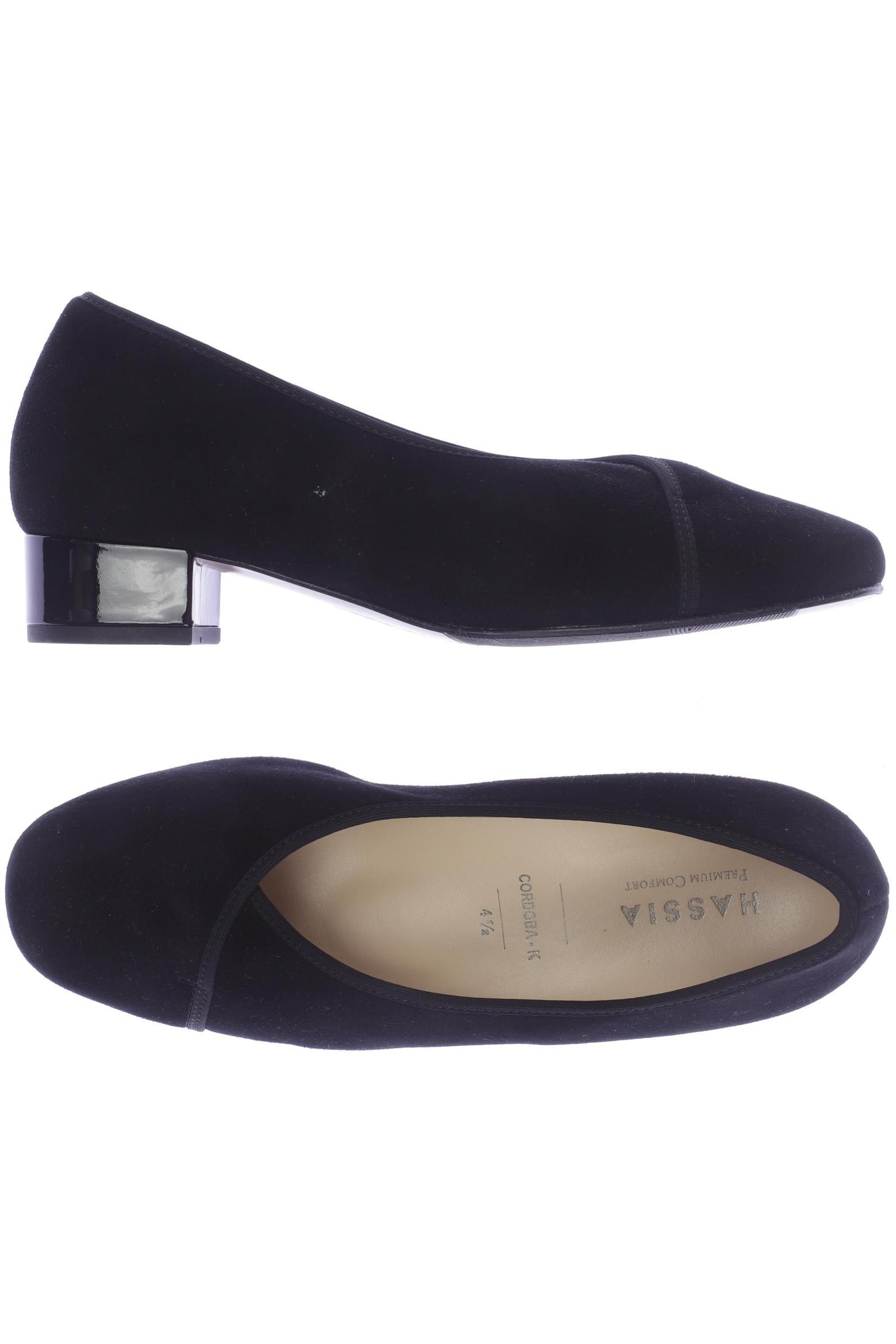

HASSIA Damen Halbschuh, schwarz