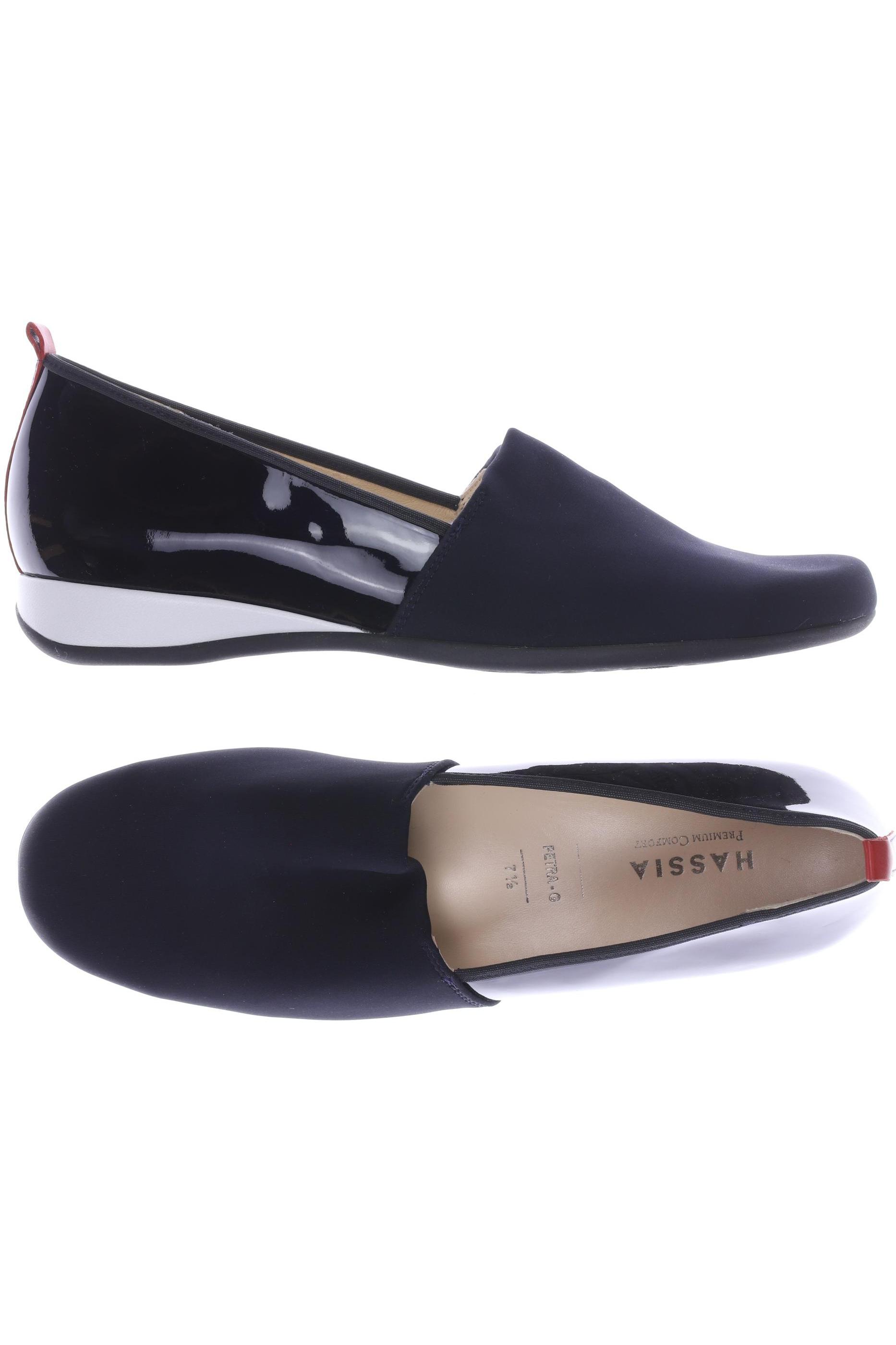 

Hassia Damen Halbschuh, marineblau, Gr. 7.5