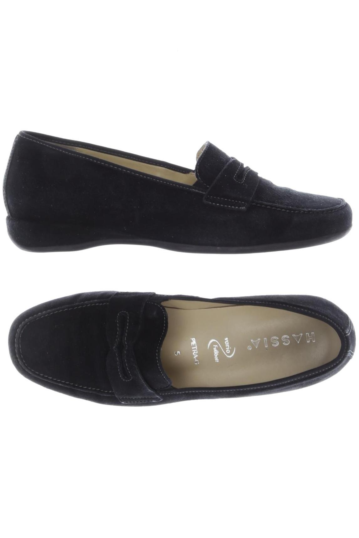 

Hassia Damen Halbschuh, marineblau, Gr. 5