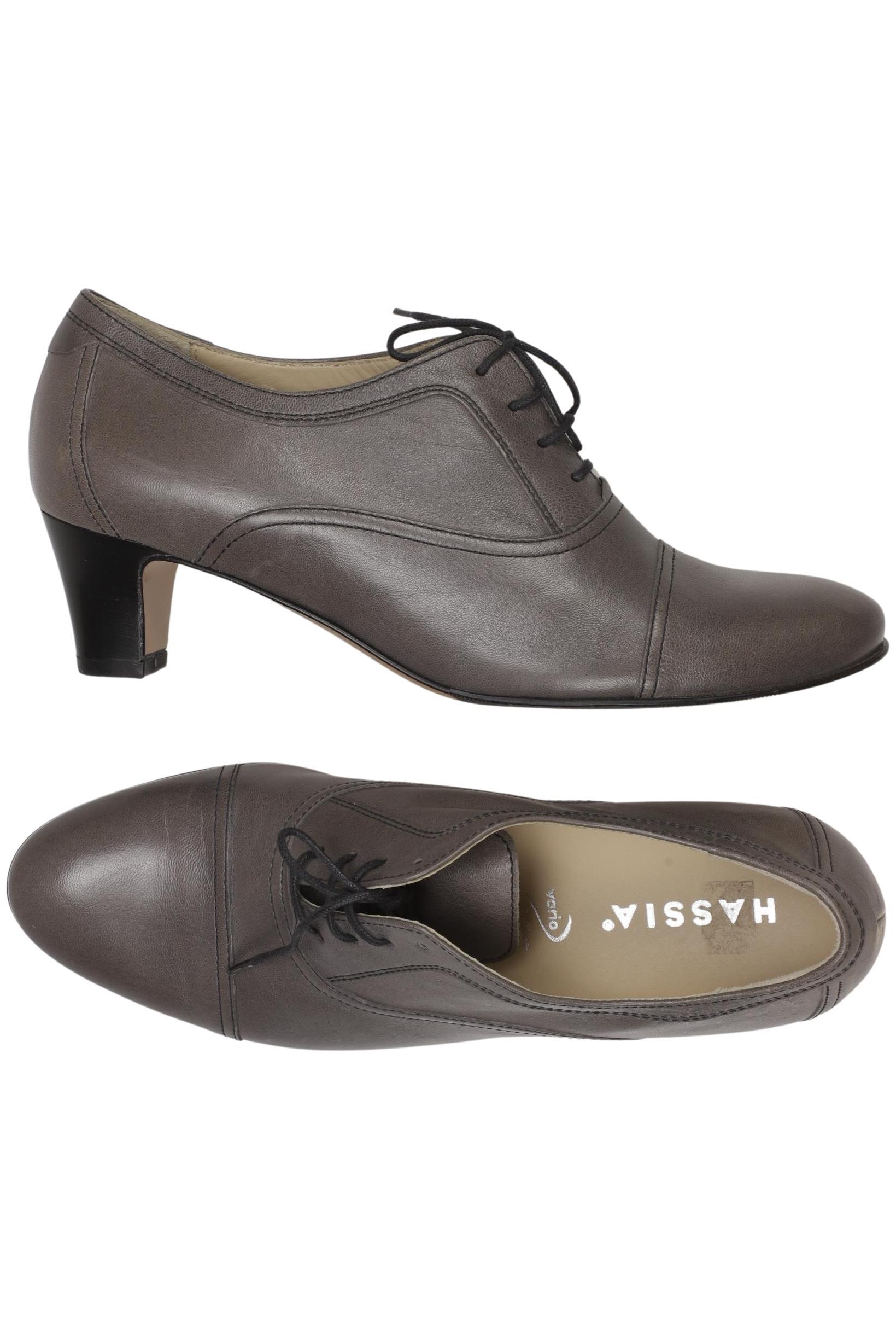 

Hassia Damen Halbschuh, grau, Gr. 4.5