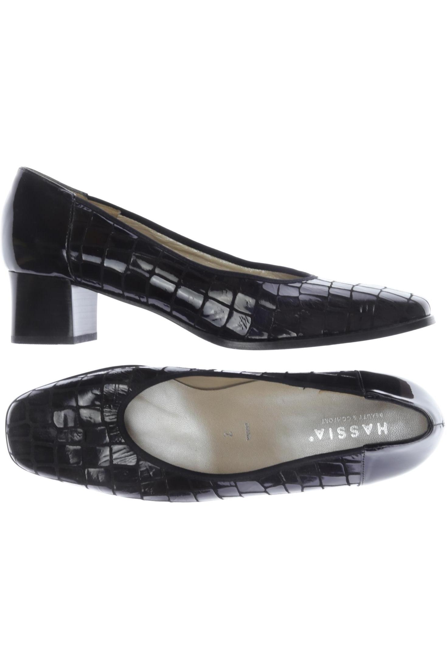 

Hassia Damen Pumps, schwarz, Gr. 7