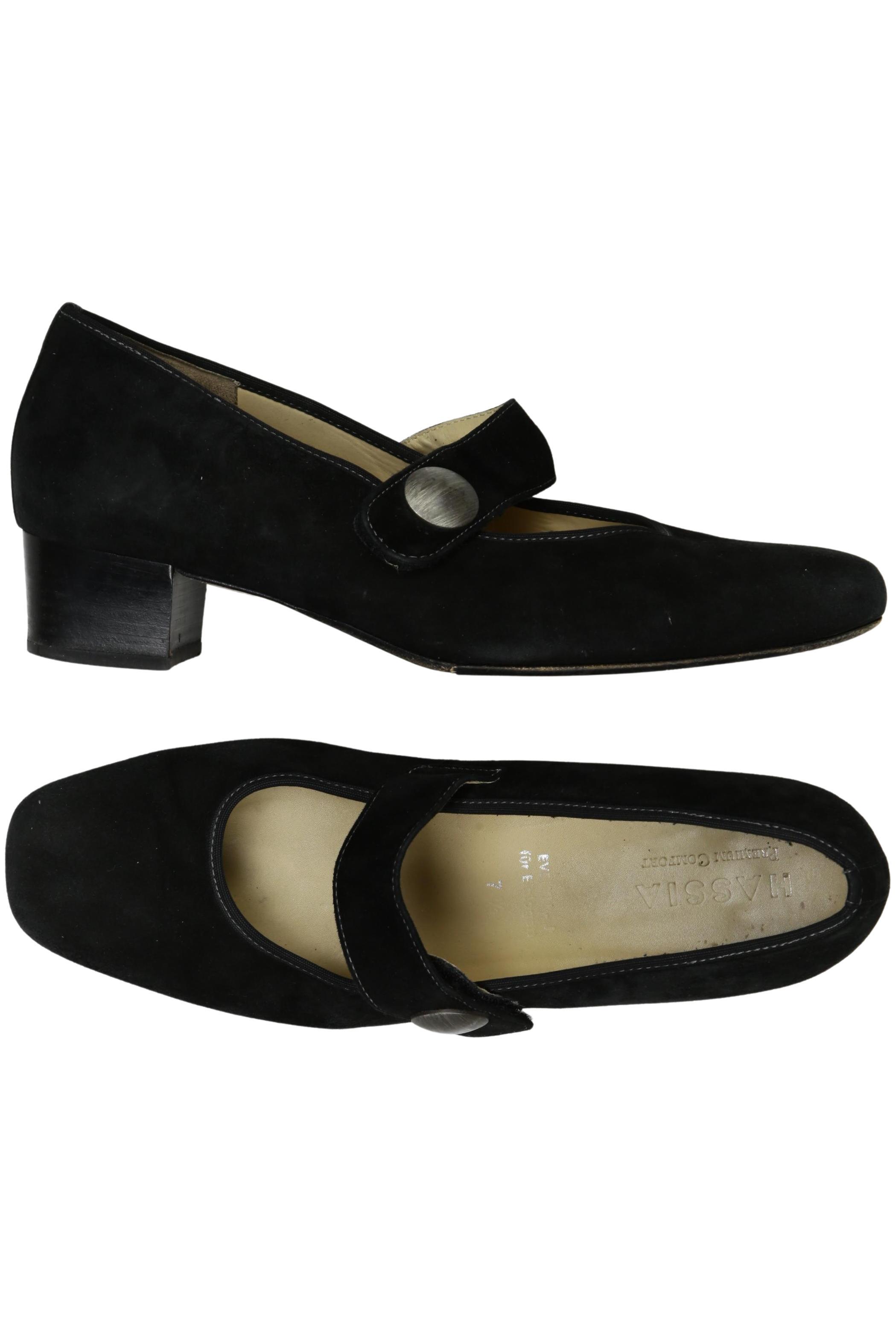 

Hassia Damen Pumps, schwarz, Gr. 7.5