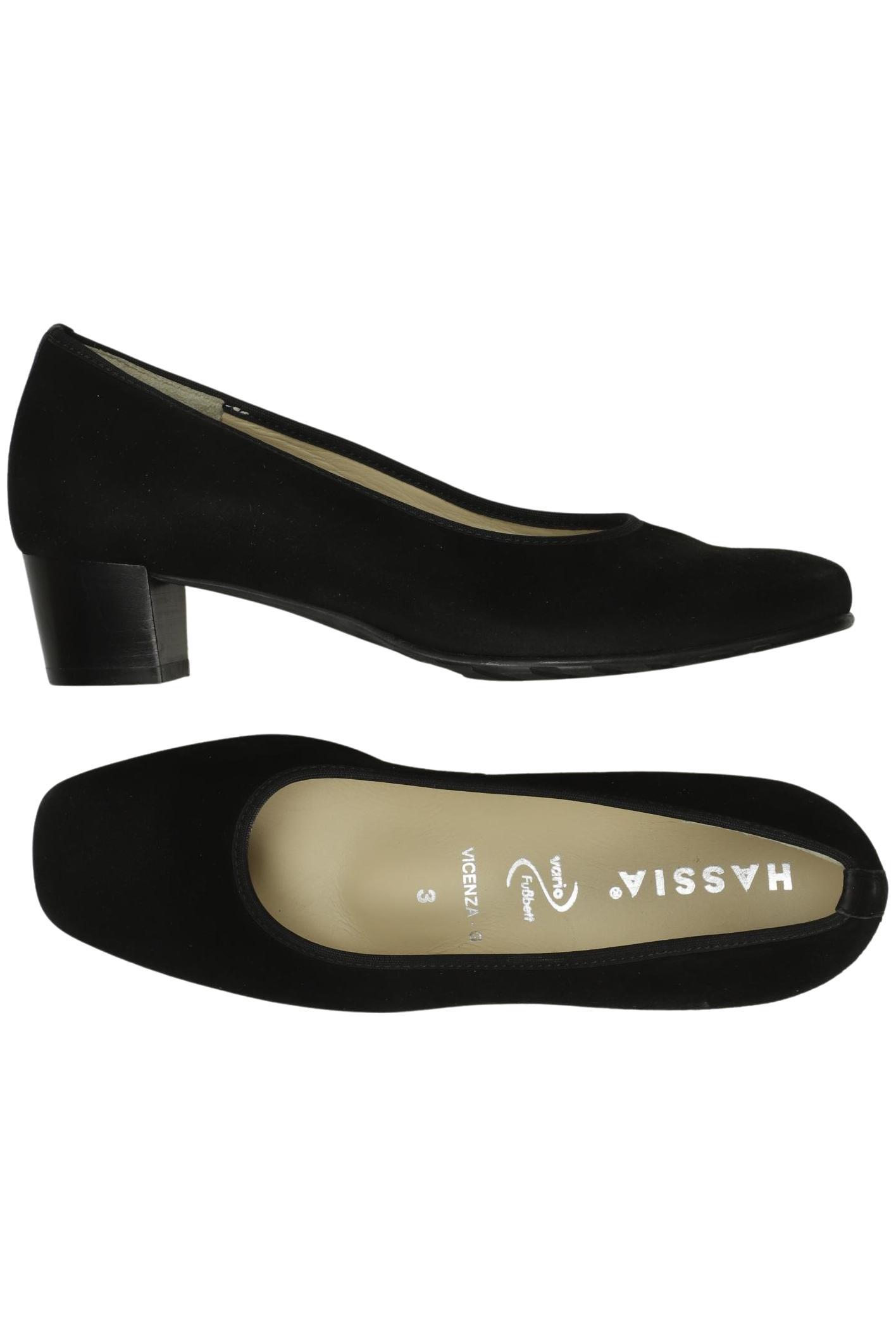

Hassia Damen Pumps, schwarz, Gr. 3