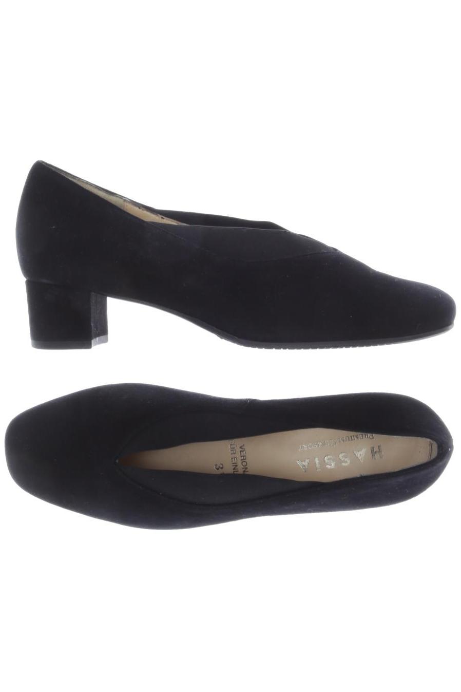 

Hassia Damen Pumps, schwarz, Gr. 3.5