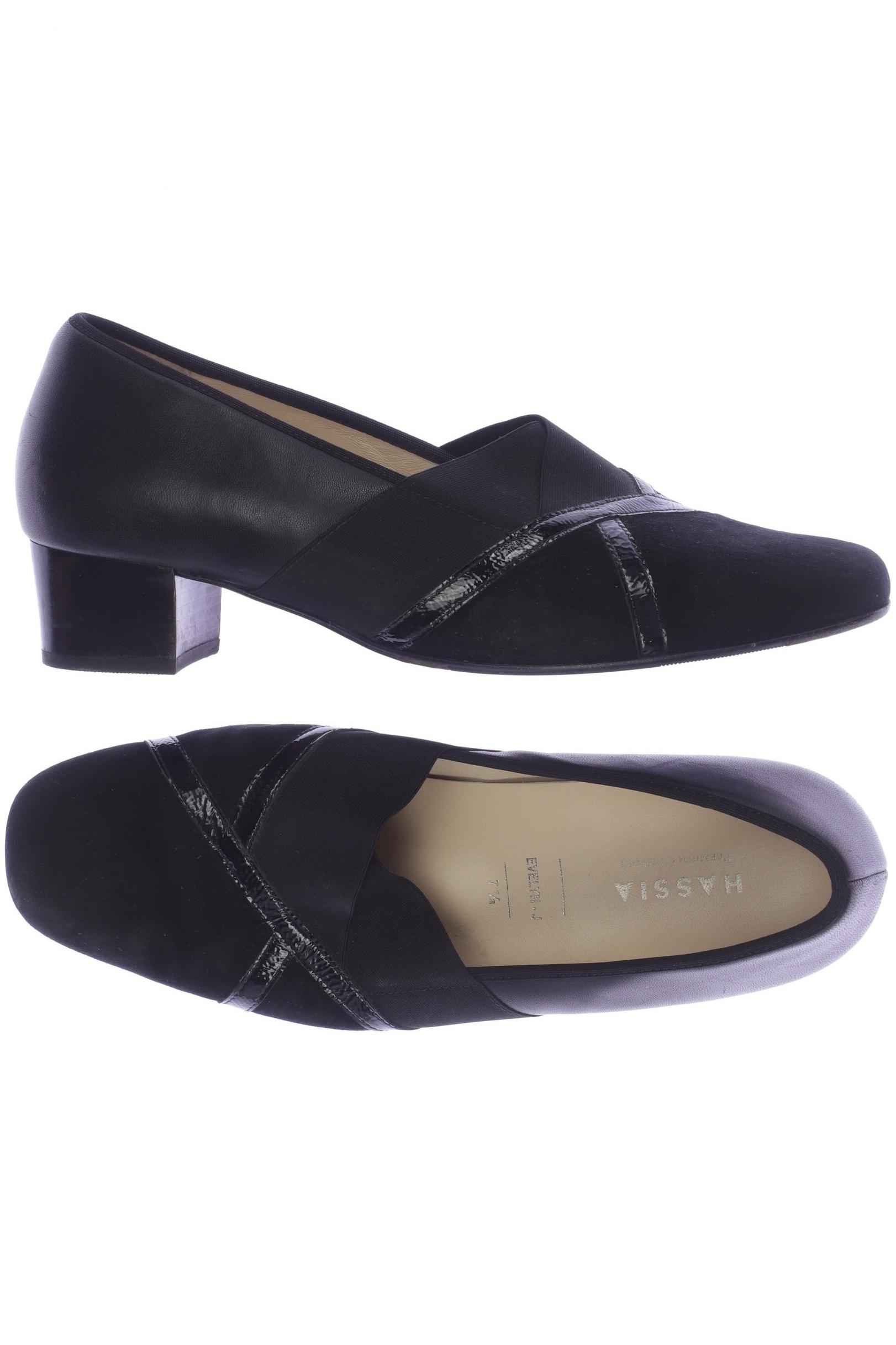 

Hassia Damen Pumps, schwarz, Gr. 7.5