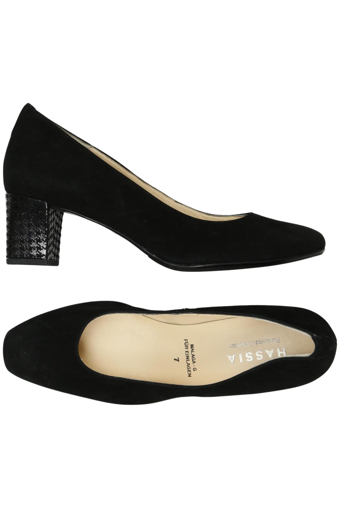 

Hassia Damen Pumps, schwarz, Gr. 7