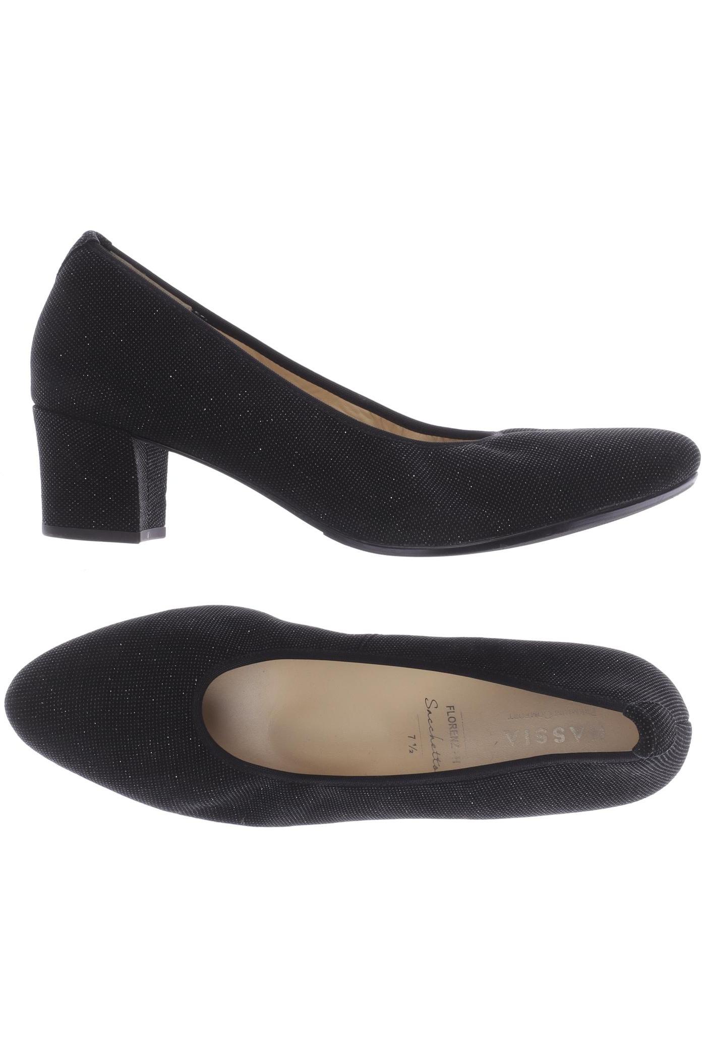

Hassia Damen Pumps, schwarz, Gr. 7.5