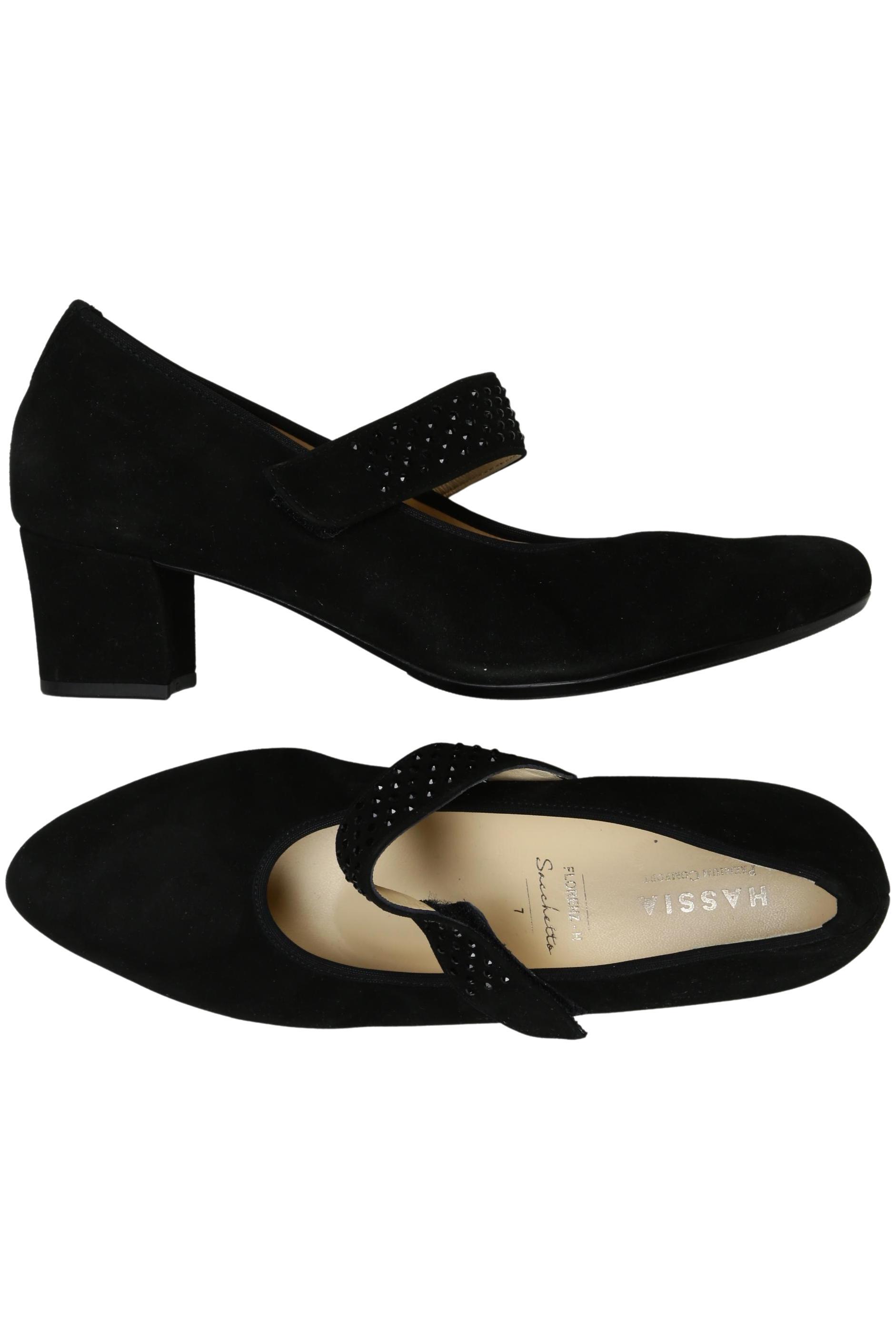 

Hassia Damen Pumps, schwarz, Gr. 7