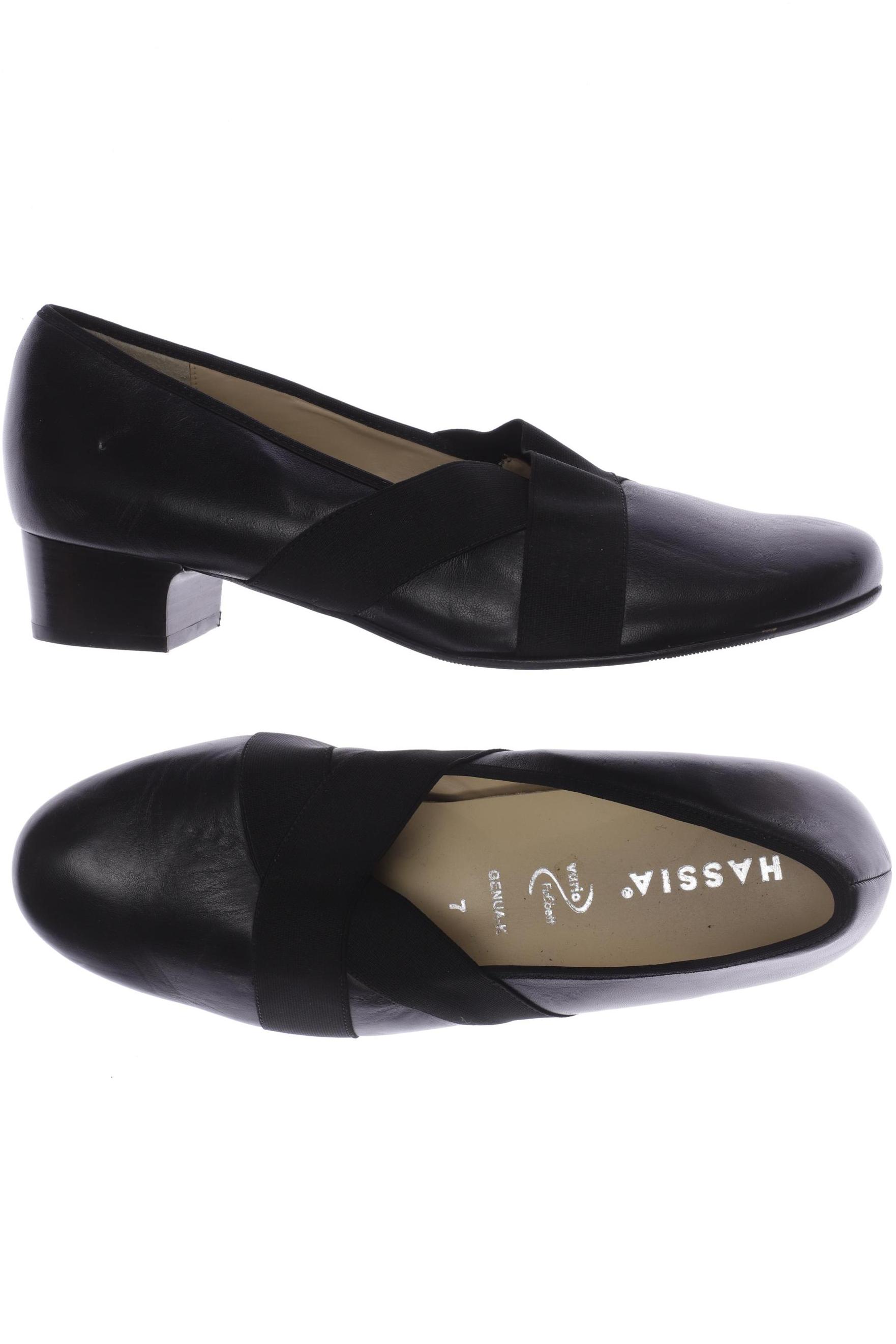 

Hassia Damen Pumps, schwarz, Gr. 7