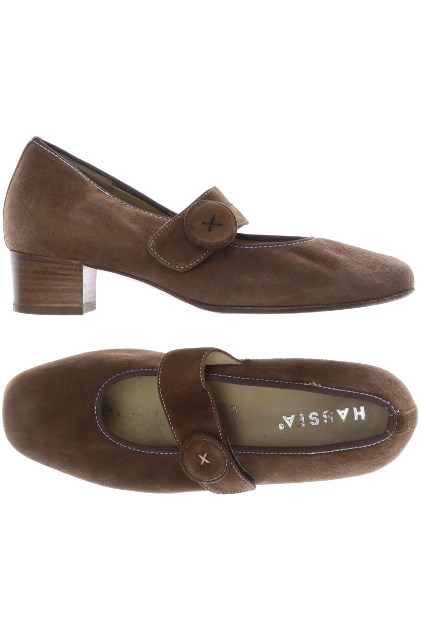 

Hassia Damen Pumps, braun, Gr. 3