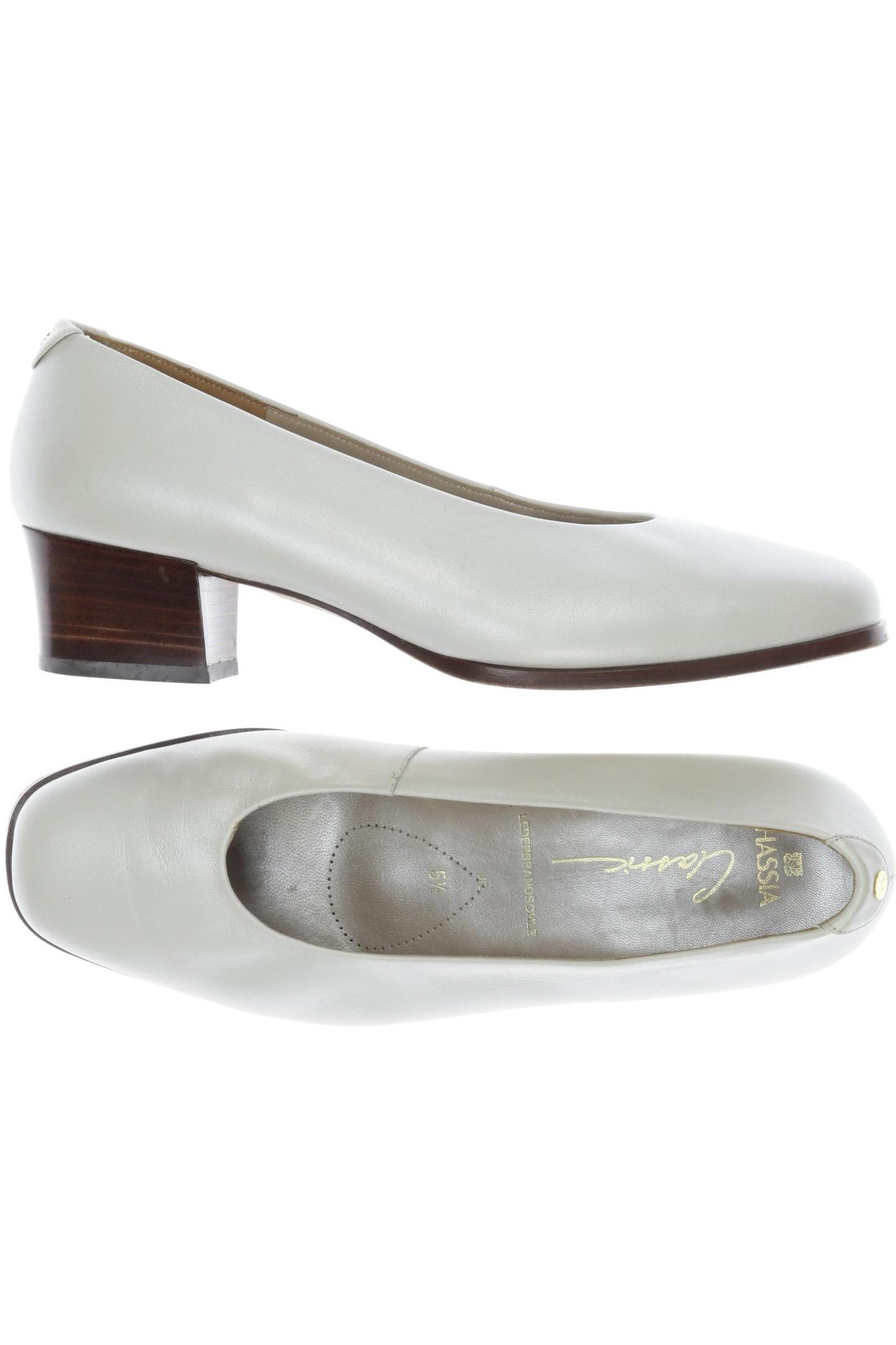 

Hassia Damen Pumps, weiß, Gr. 5.5