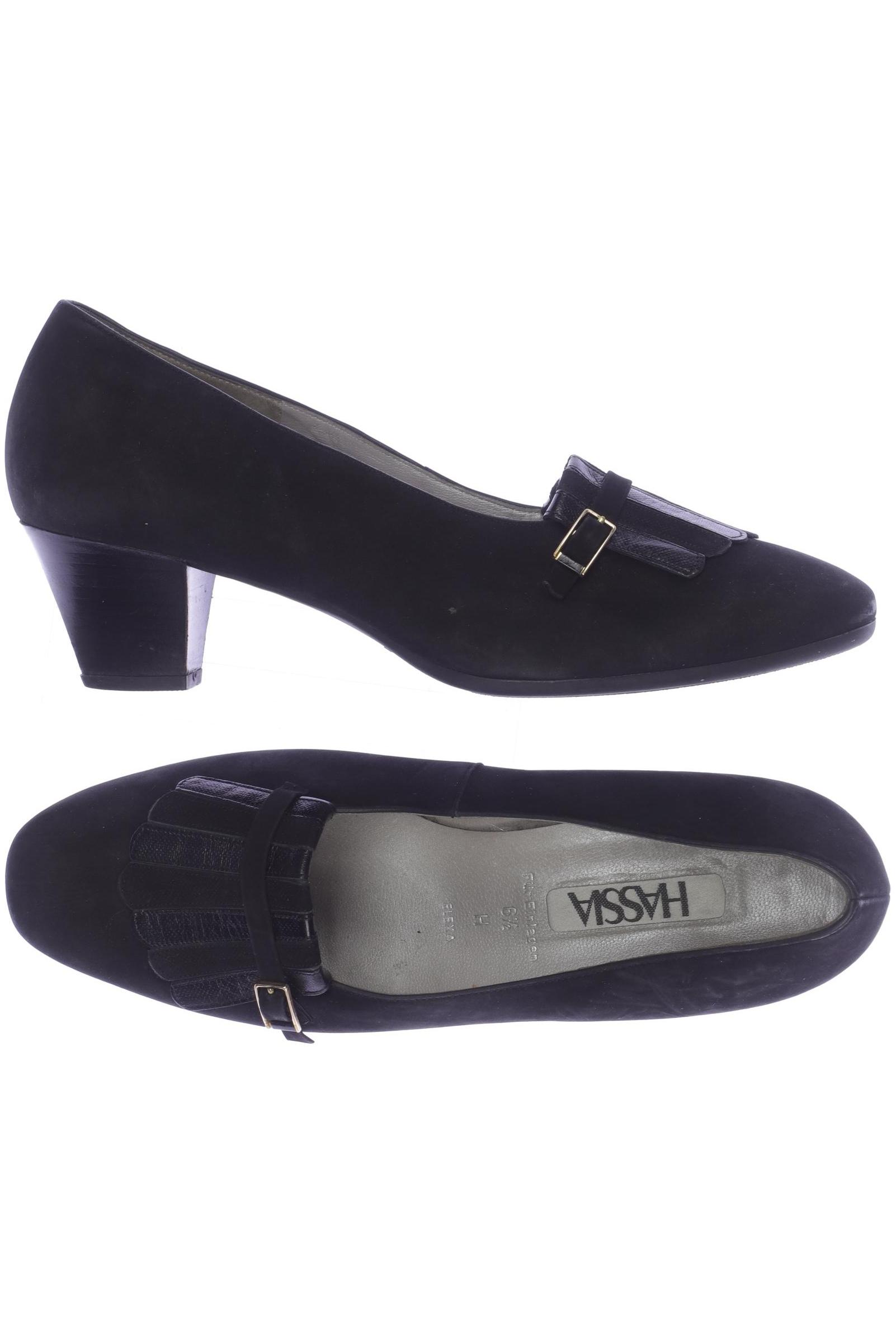 

Hassia Damen Pumps, schwarz, Gr. 6.5