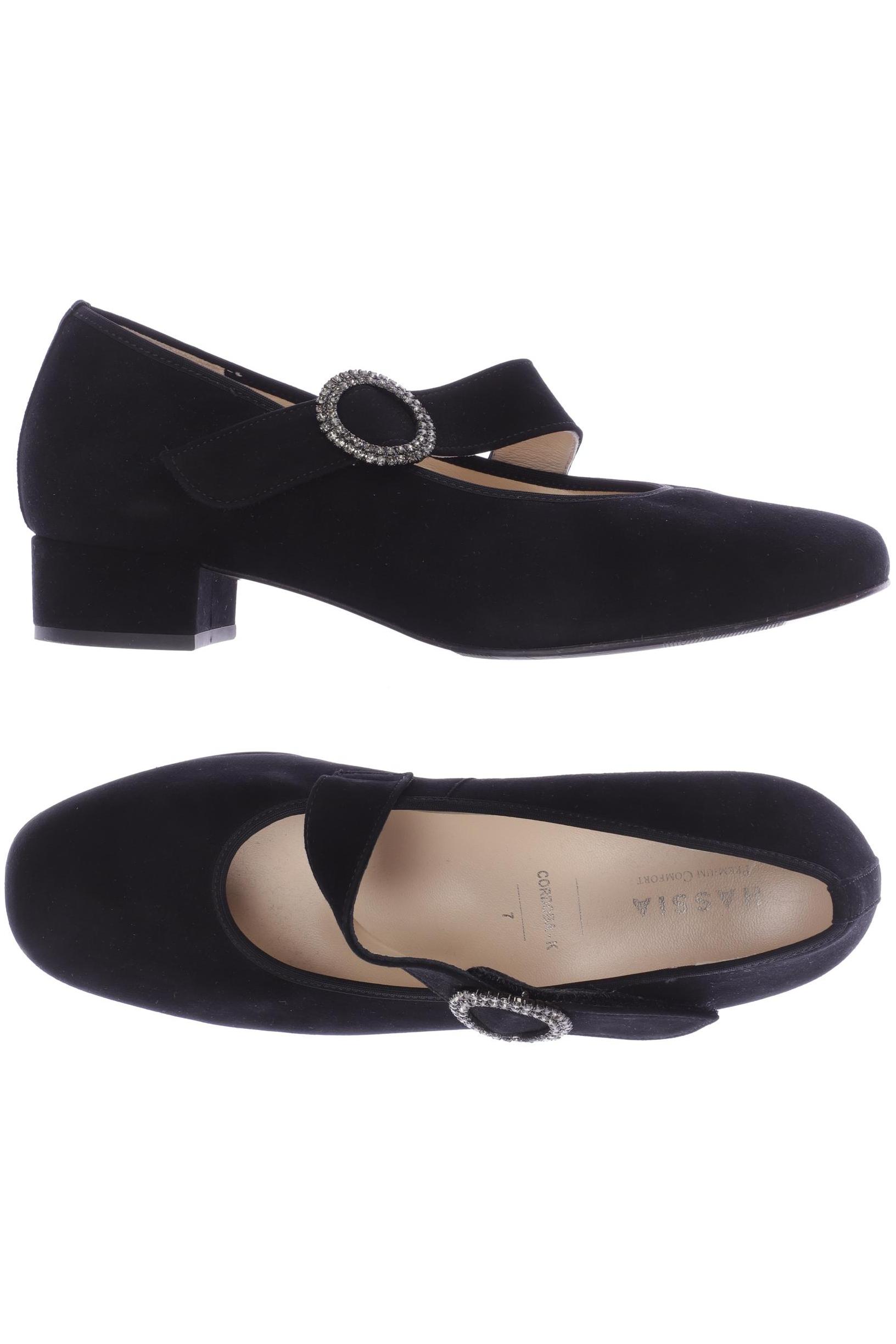

Hassia Damen Pumps, schwarz, Gr. 7