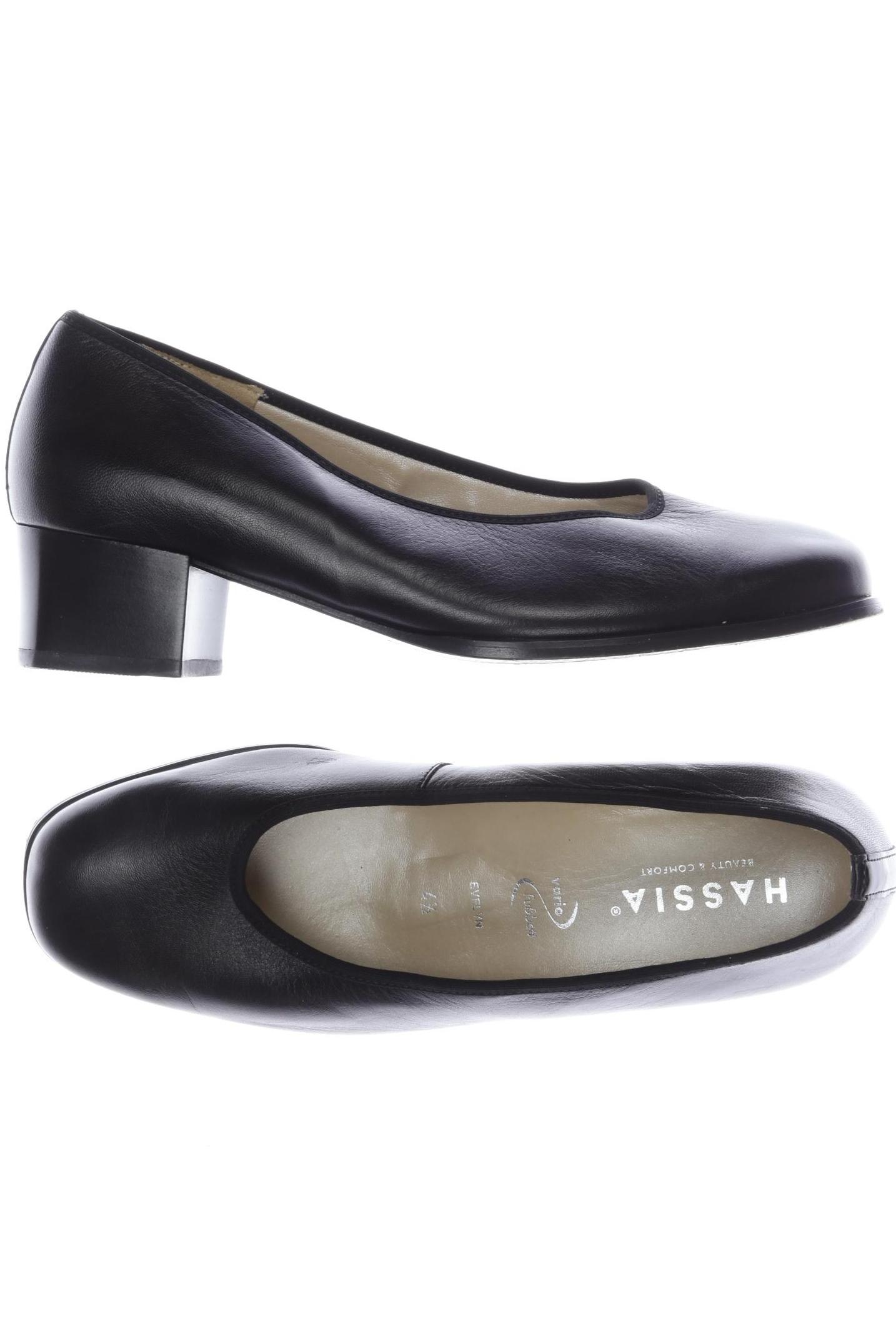 

Hassia Damen Pumps, schwarz, Gr. 4.5