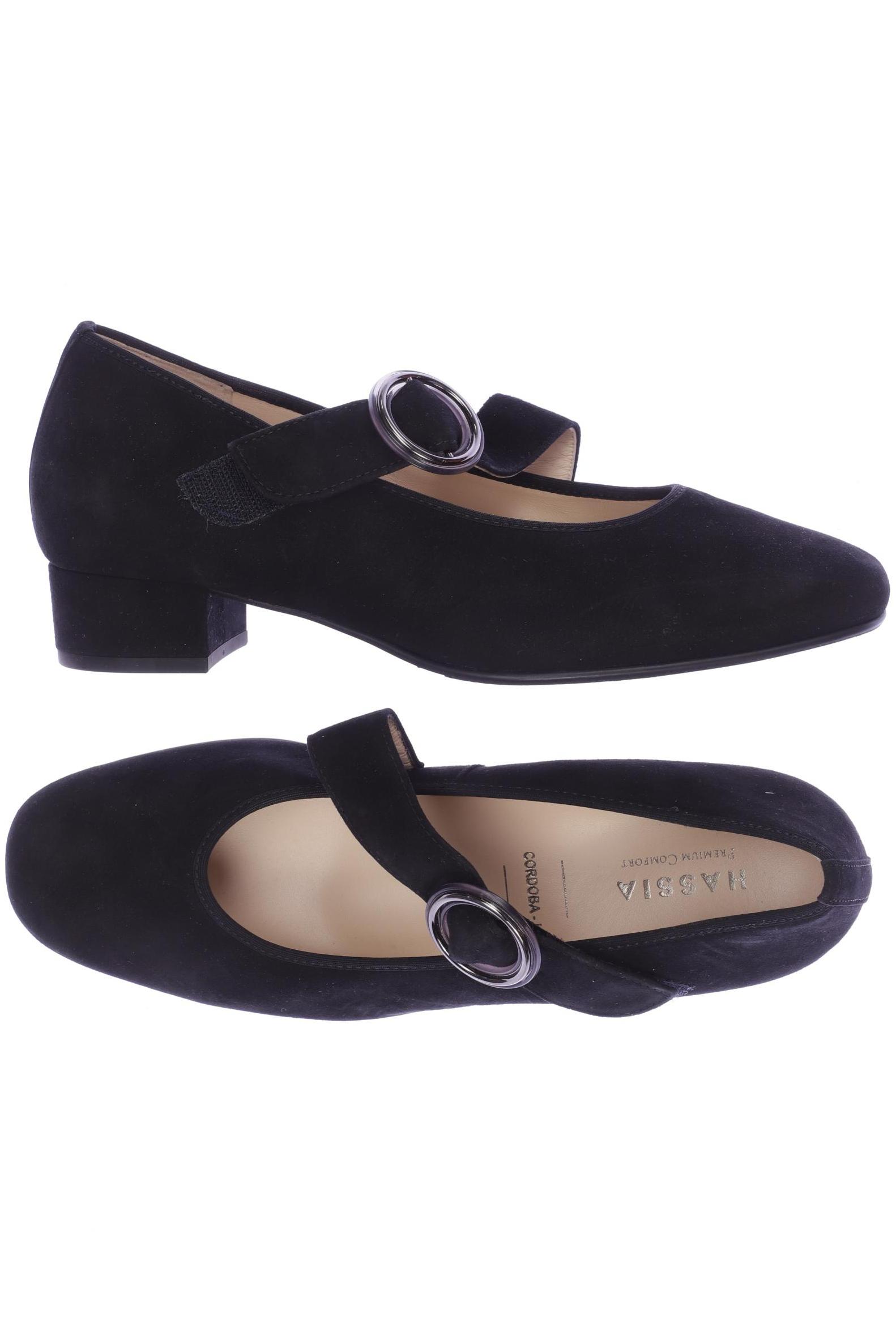 

Hassia Damen Pumps, schwarz, Gr. 6