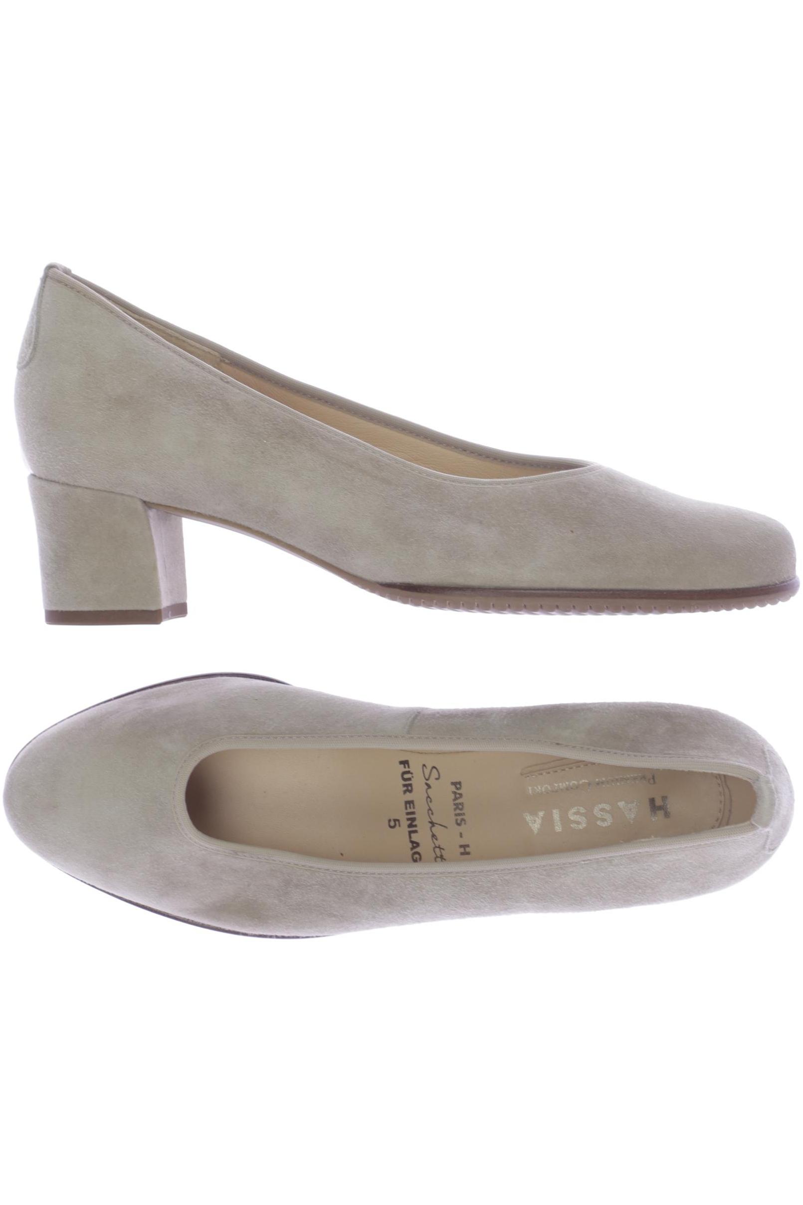 

Hassia Damen Pumps, beige, Gr. 5