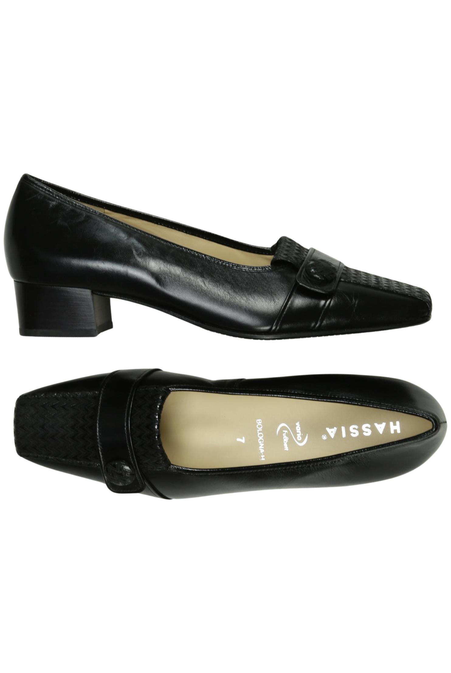 

Hassia Damen Pumps, schwarz, Gr. 7