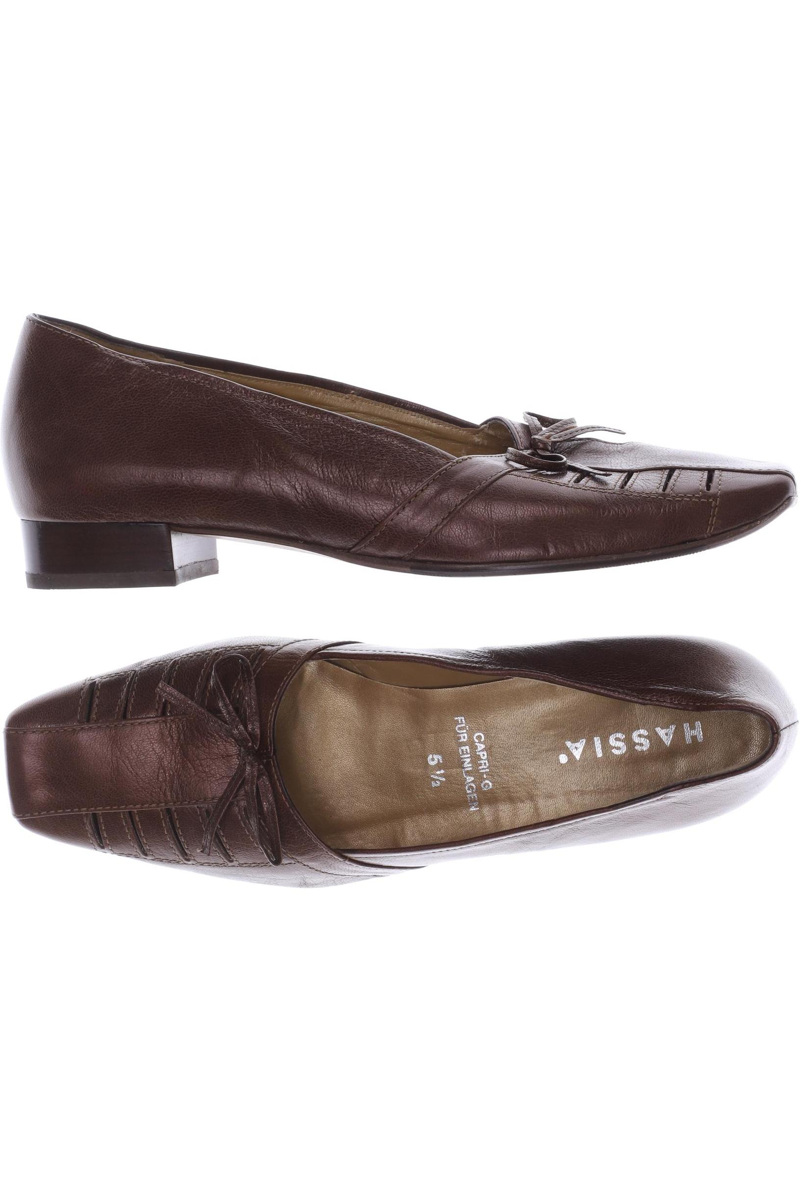

Hassia Damen Pumps, braun, Gr. 5.5
