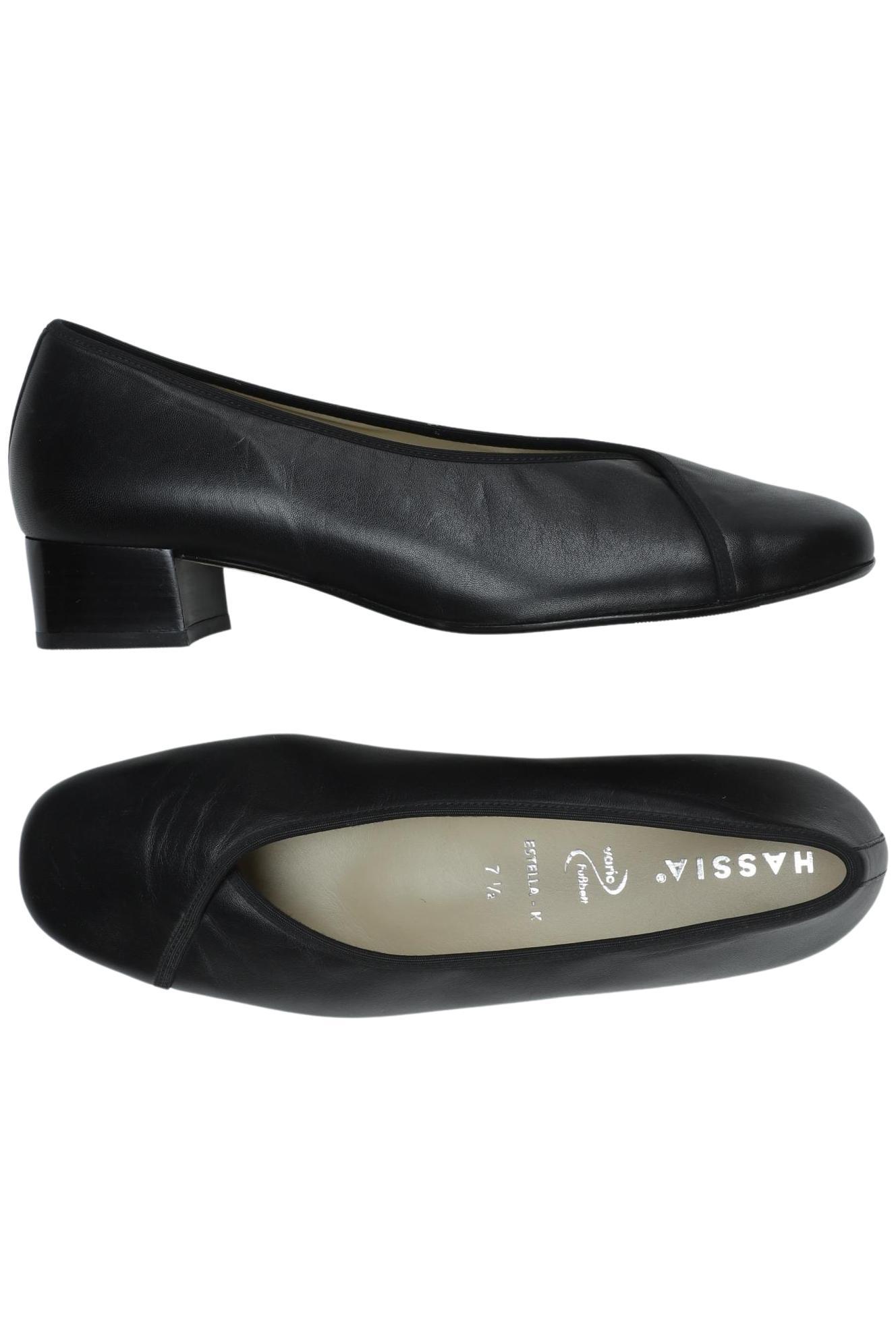 

Hassia Damen Pumps, schwarz, Gr. 7.5