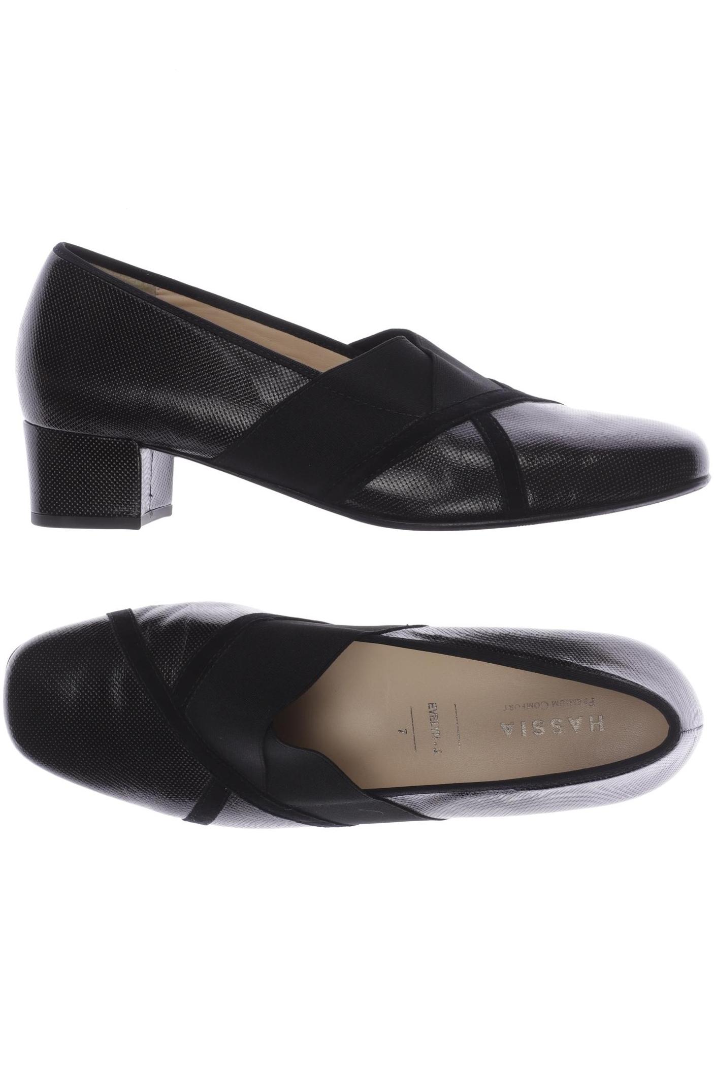 

Hassia Damen Pumps, schwarz, Gr. 7