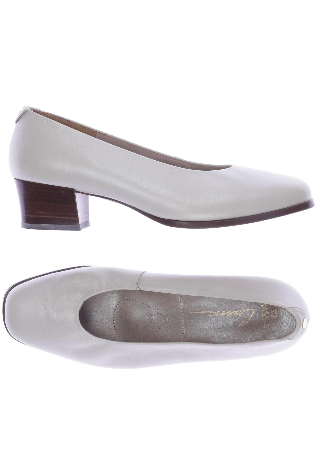 

HASSIA Damen Pumps, cremeweiß