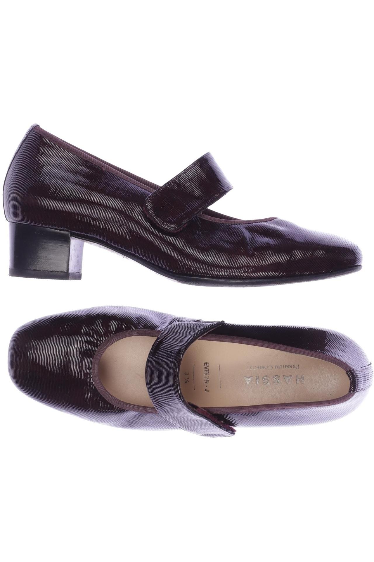 

Hassia Damen Pumps, bordeaux, Gr. 3.5