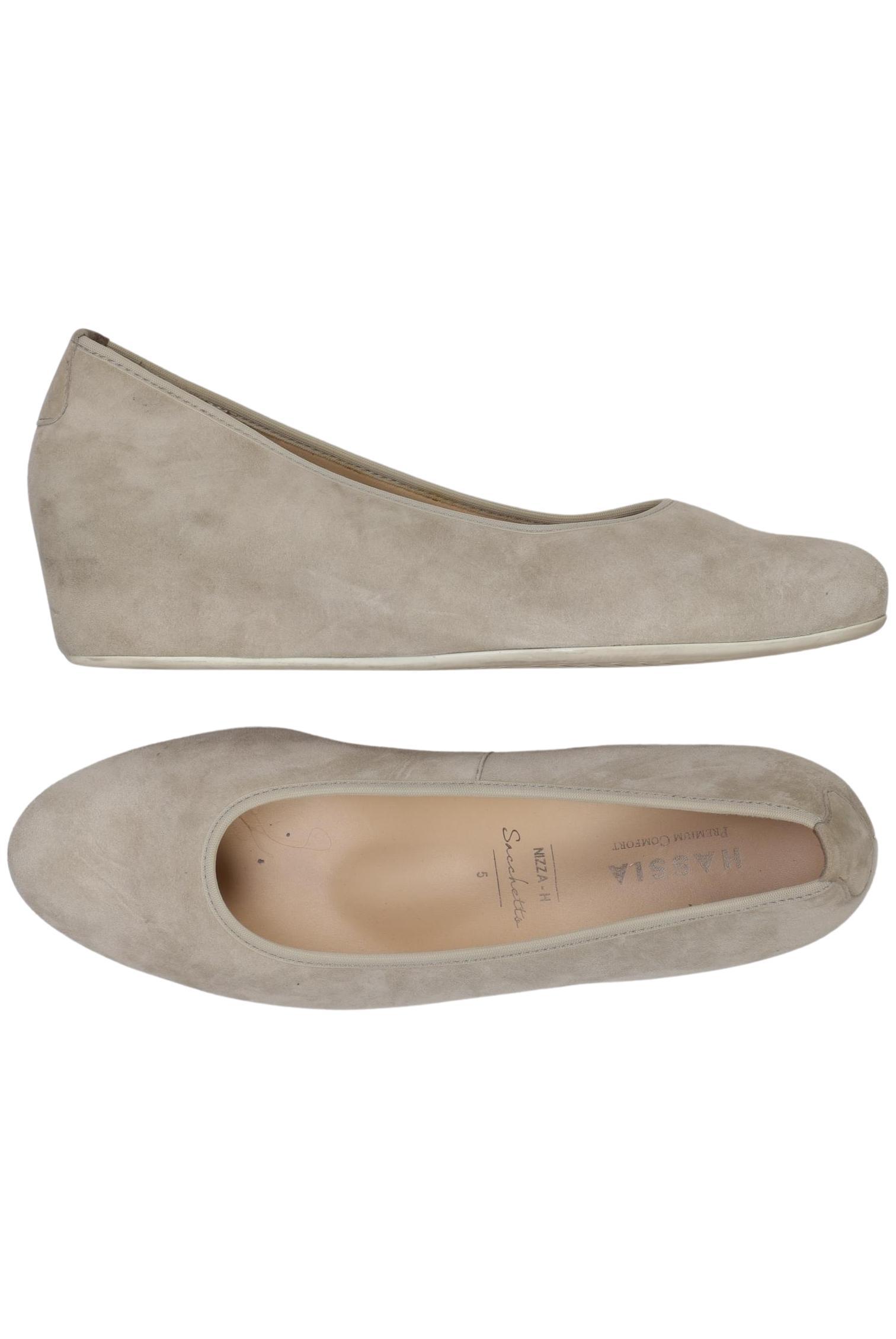 

Hassia Damen Pumps, beige, Gr. 5