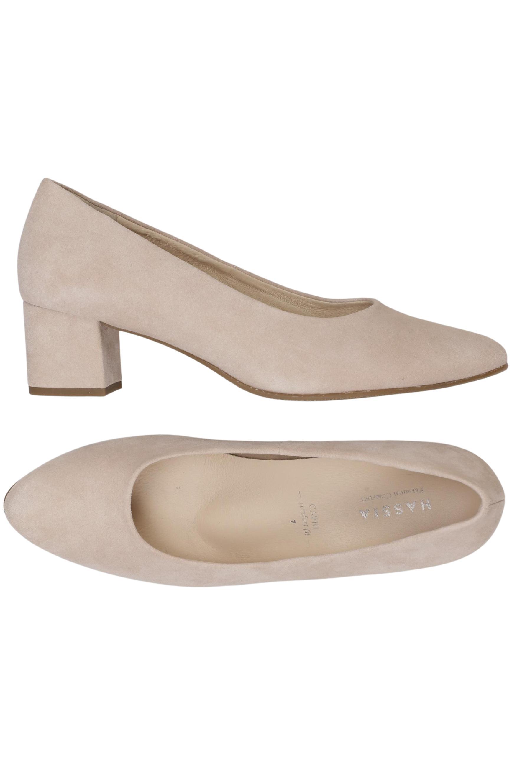 

Hassia Damen Pumps, beige, Gr. 7