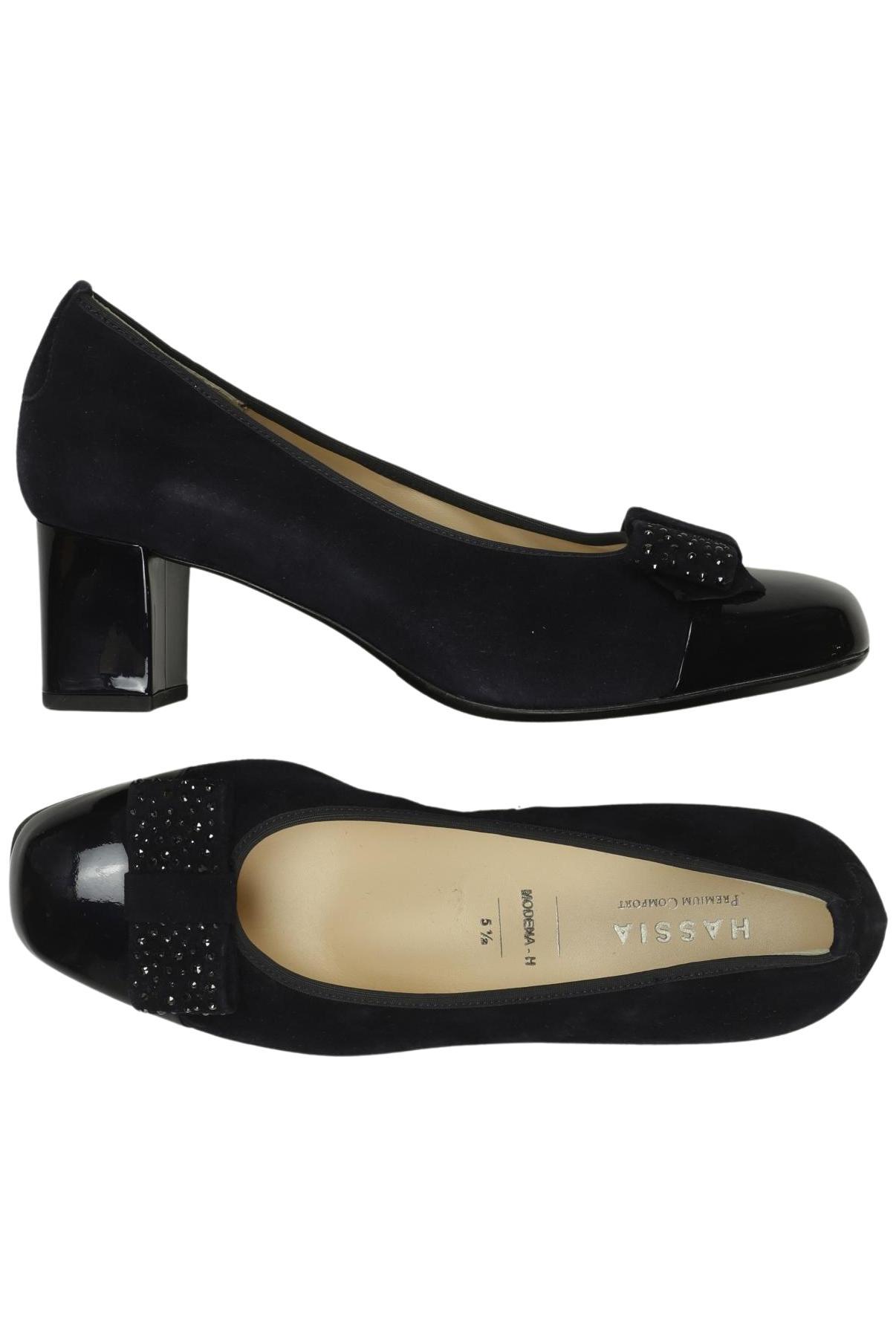 

Hassia Damen Pumps, marineblau, Gr. 5.5