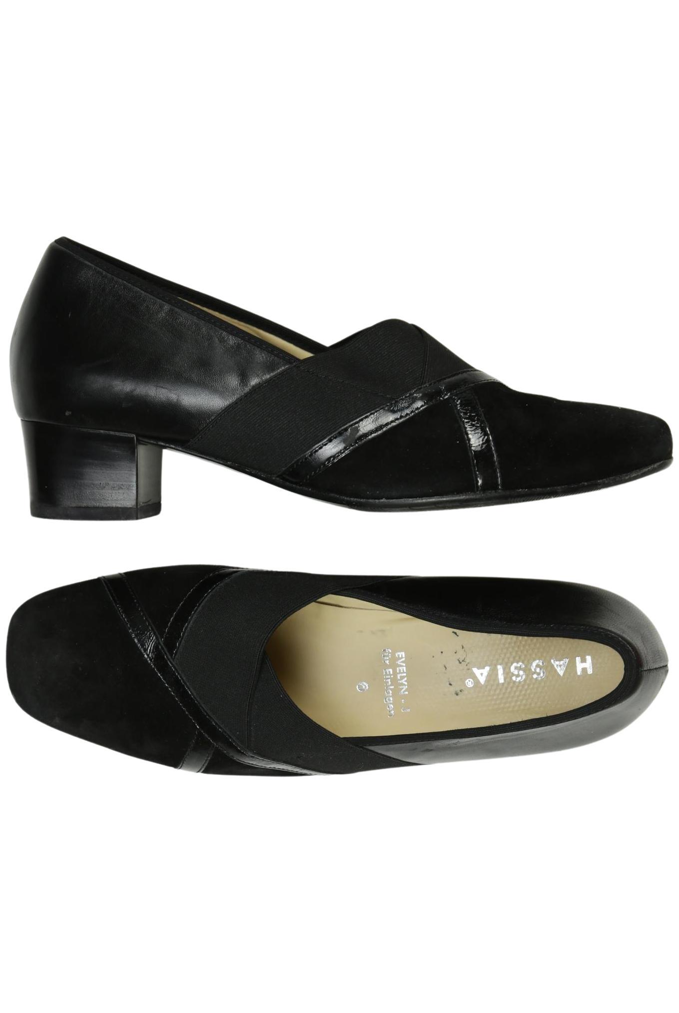 

Hassia Damen Pumps, schwarz, Gr. 6