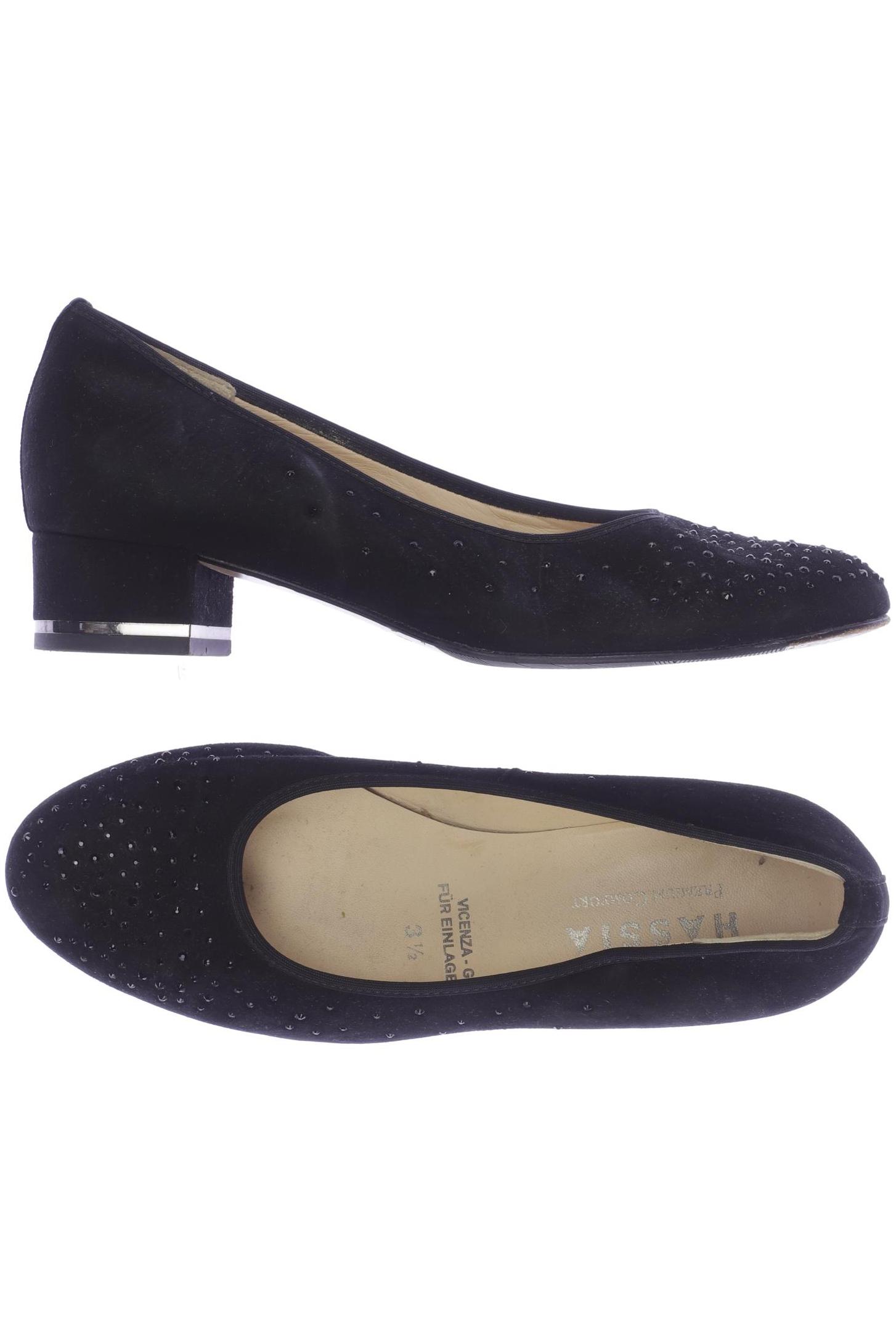 

Hassia Damen Pumps, schwarz, Gr. 3.5