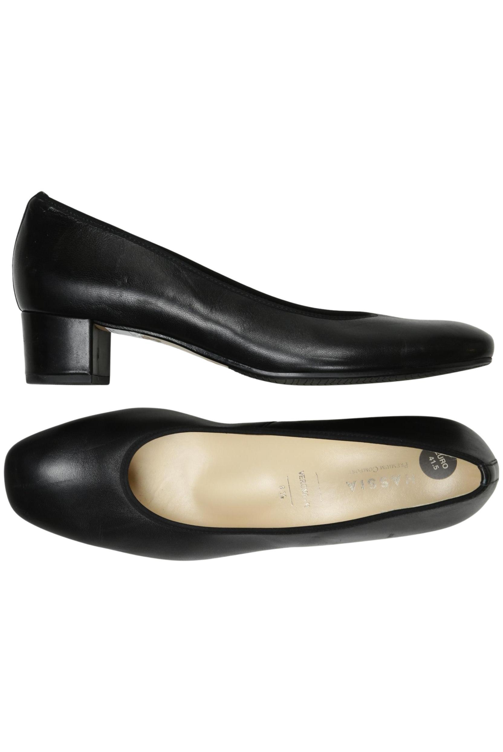 

Hassia Damen Pumps, schwarz, Gr. 41.5