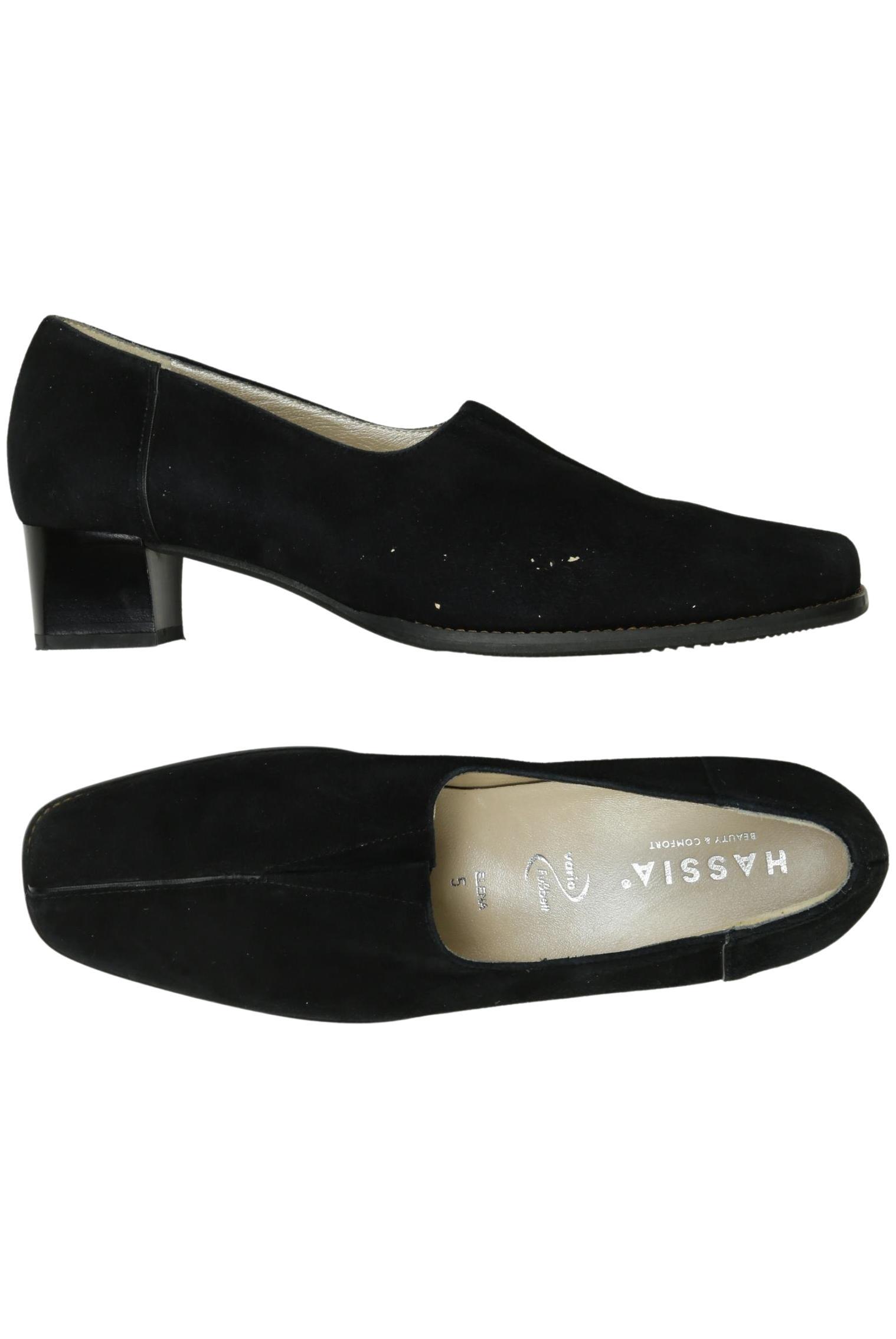 

Hassia Damen Pumps, schwarz, Gr. 5