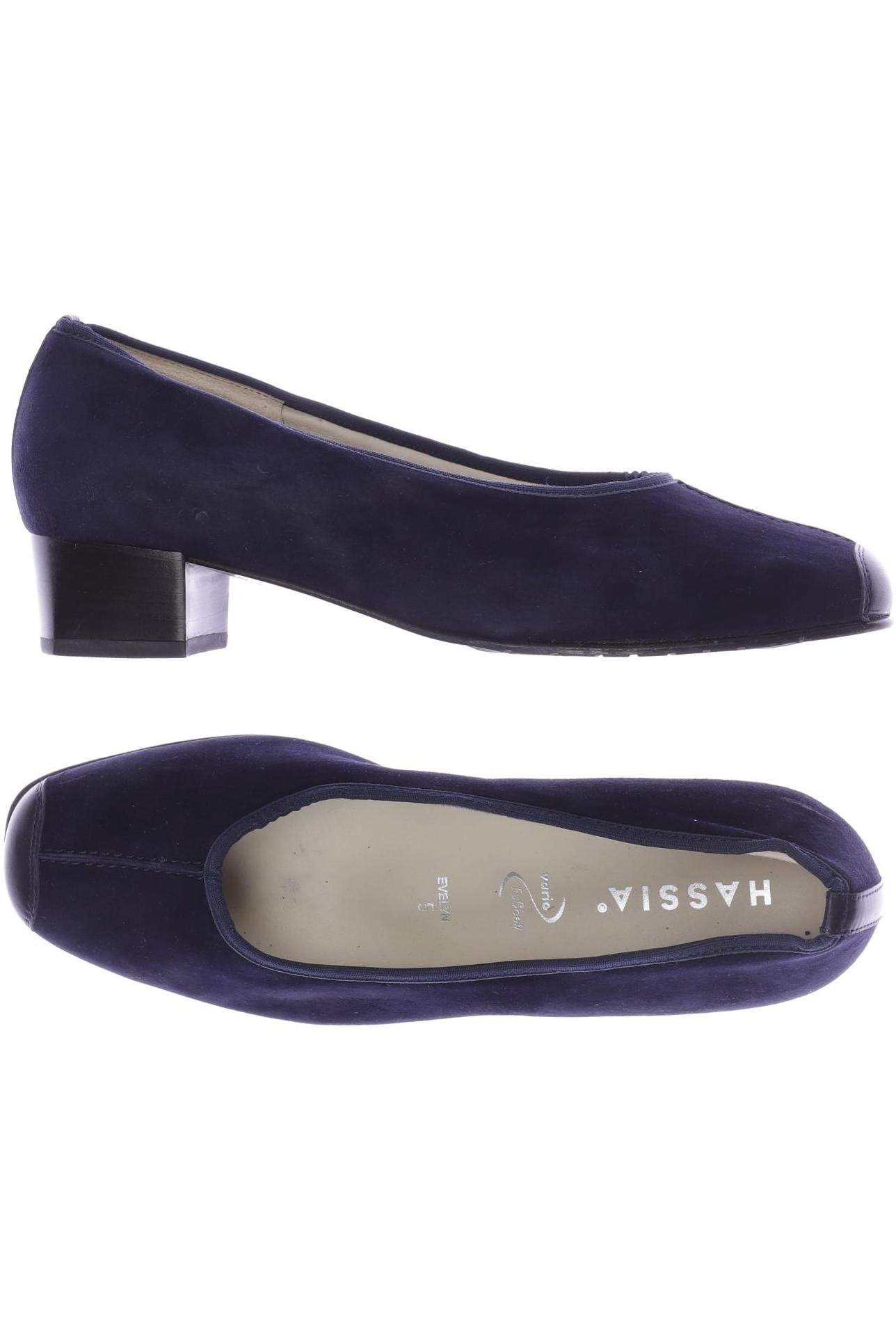 

Hassia Damen Pumps, marineblau, Gr. 5