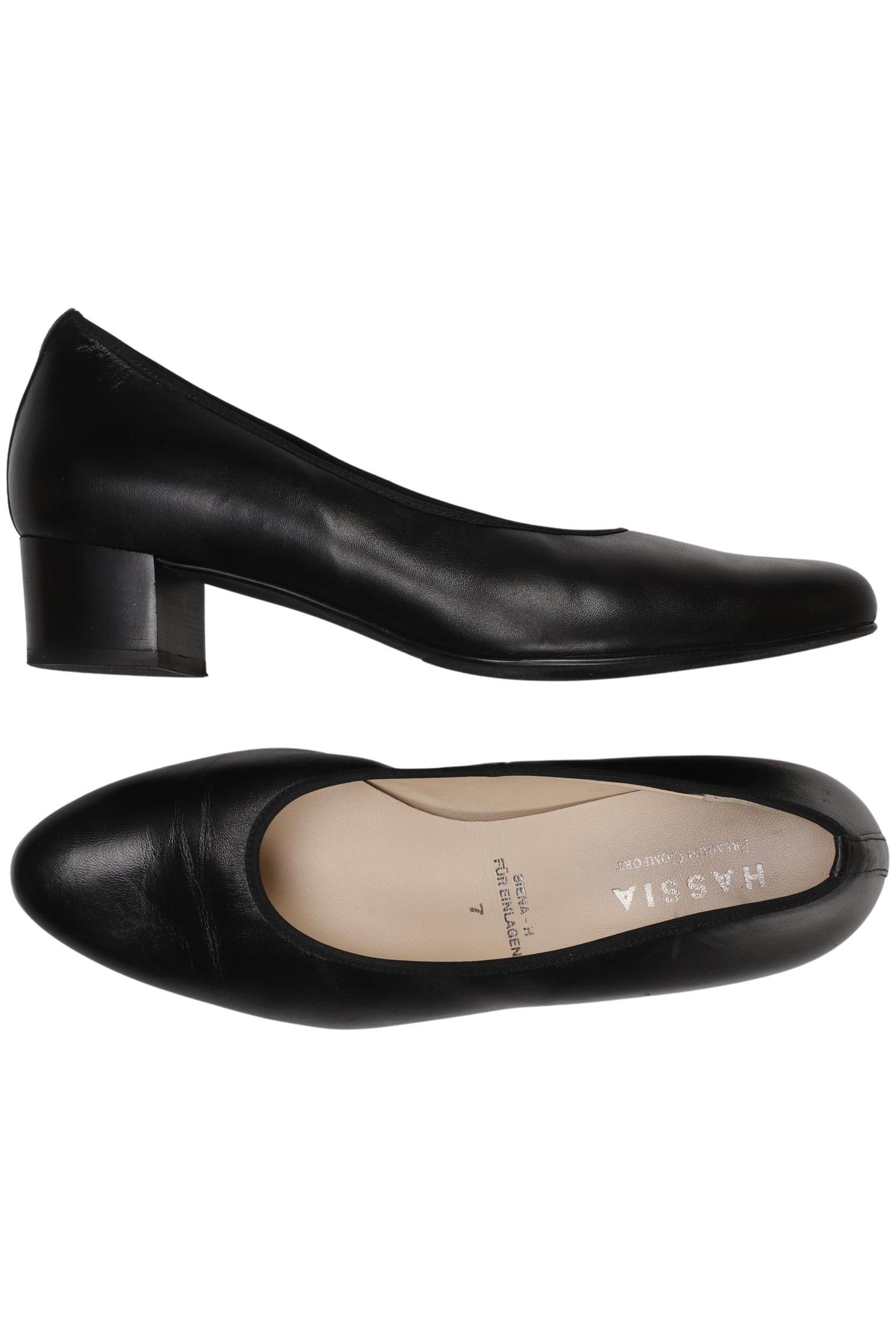 

Hassia Damen Pumps, schwarz, Gr. 7