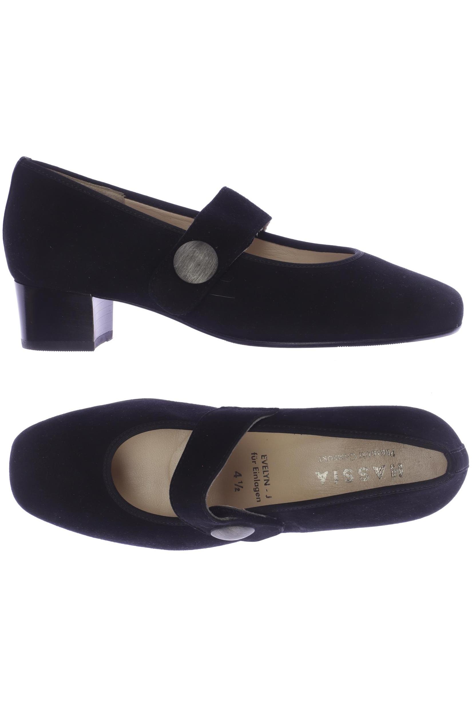 

Hassia Damen Pumps, schwarz, Gr. 4.5