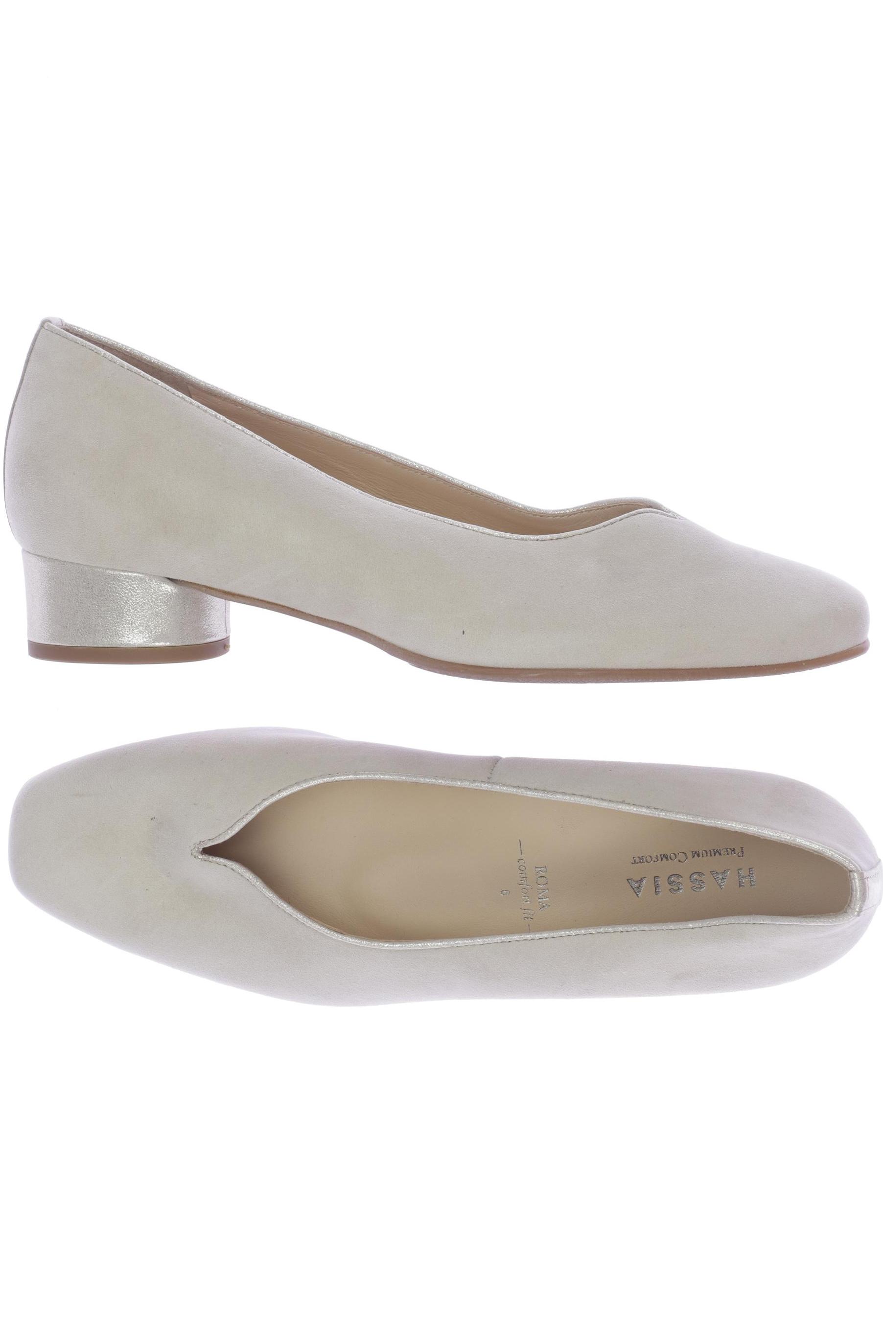 

Hassia Damen Pumps, cremeweiß, Gr. 6