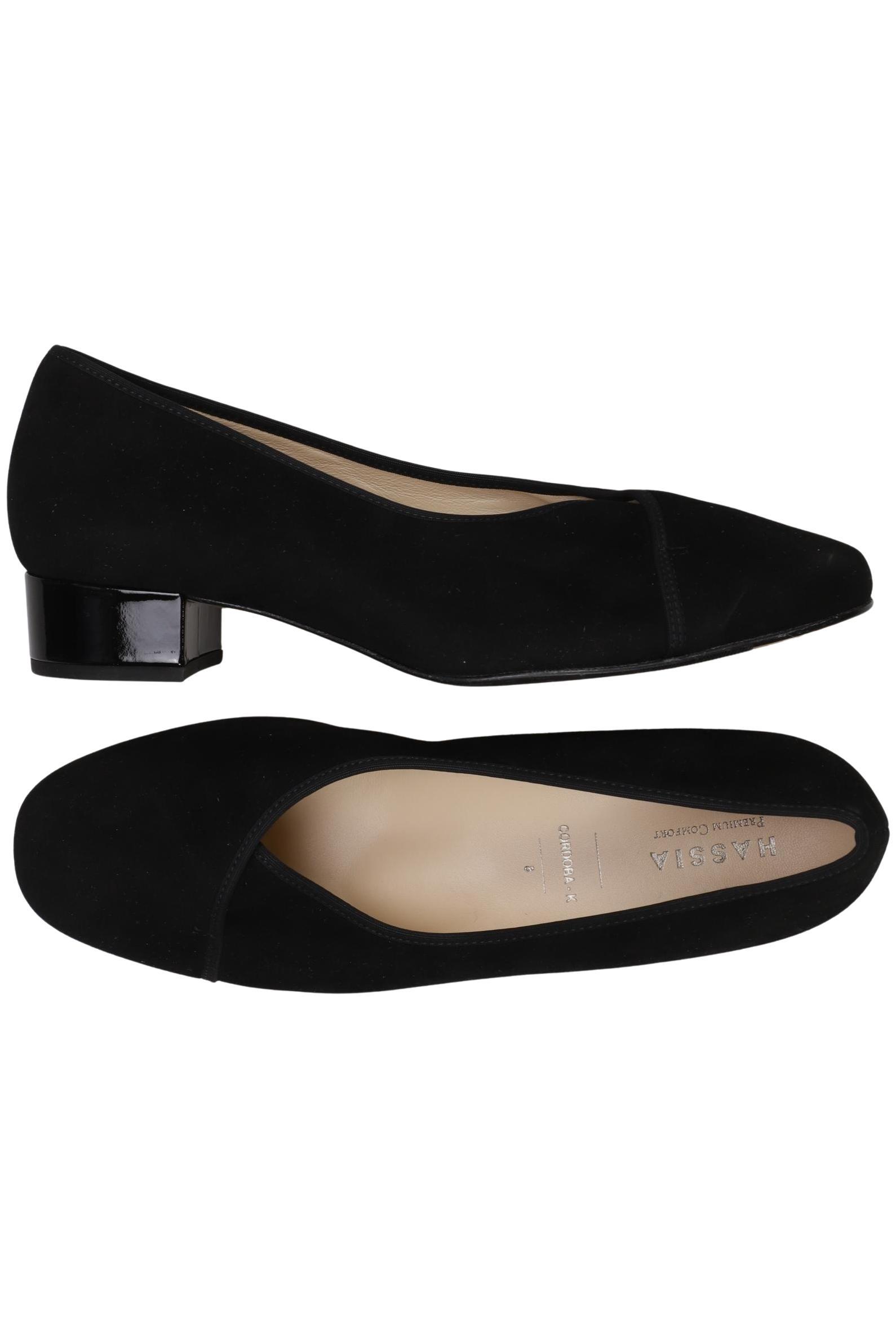 

Hassia Damen Pumps, schwarz, Gr. 8