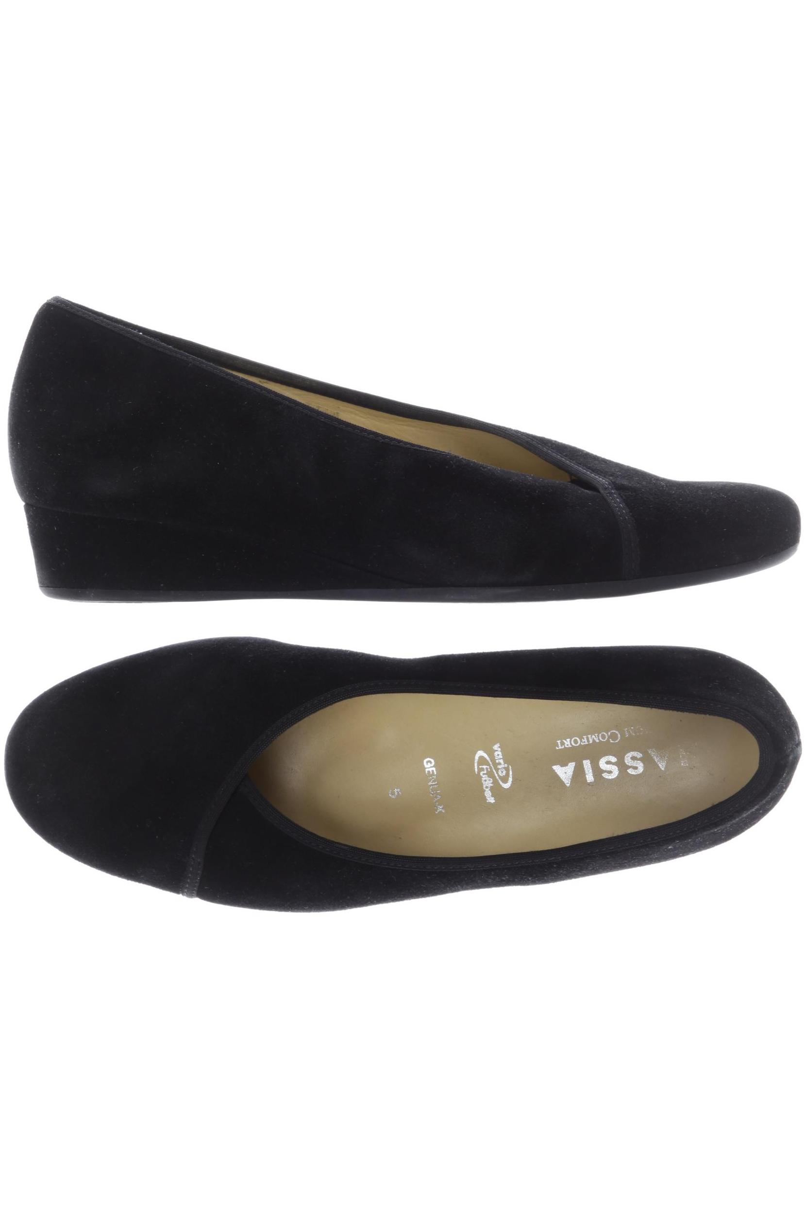 

Hassia Damen Pumps, schwarz, Gr. 5