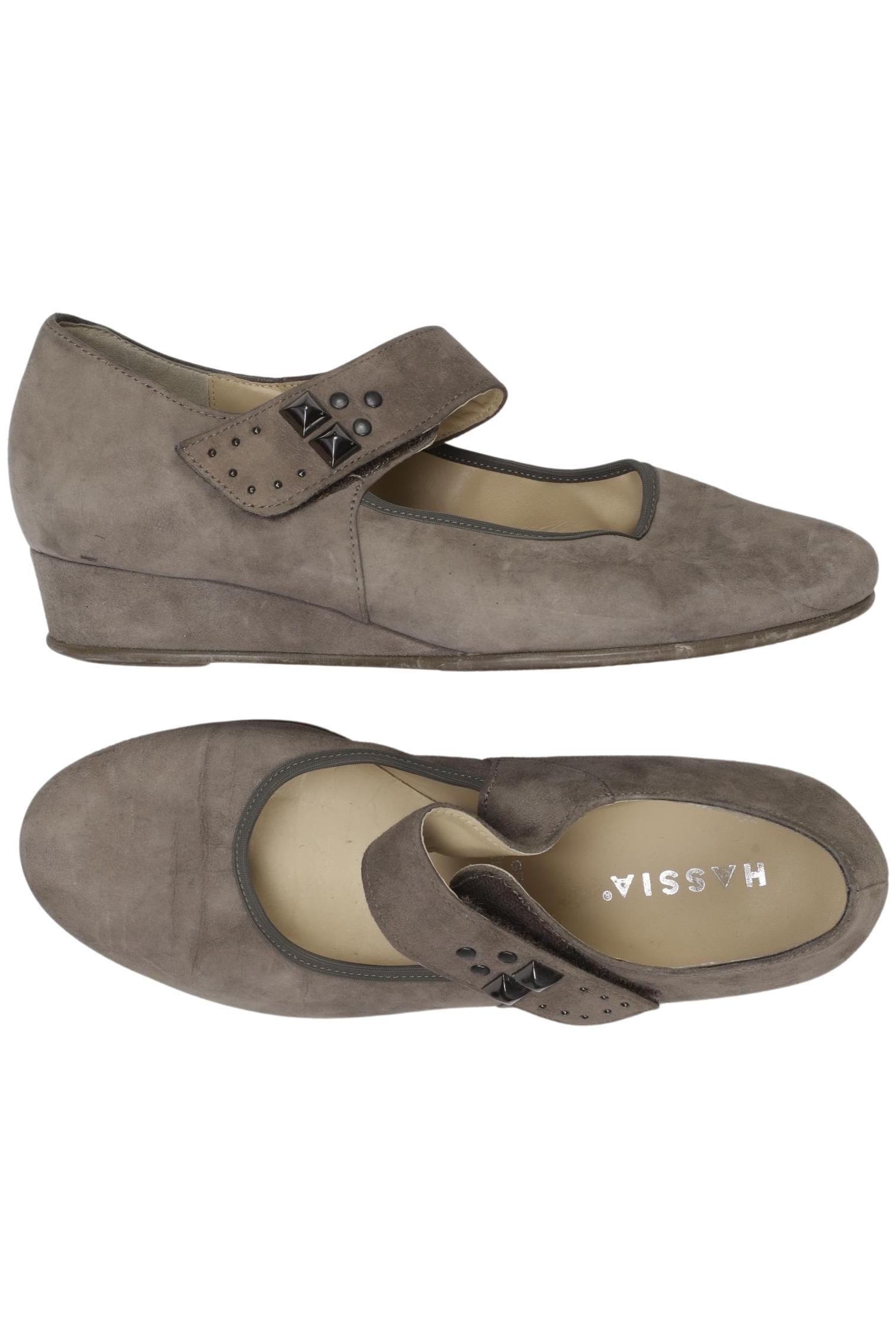 

Hassia Damen Pumps, grau, Gr. 5.5