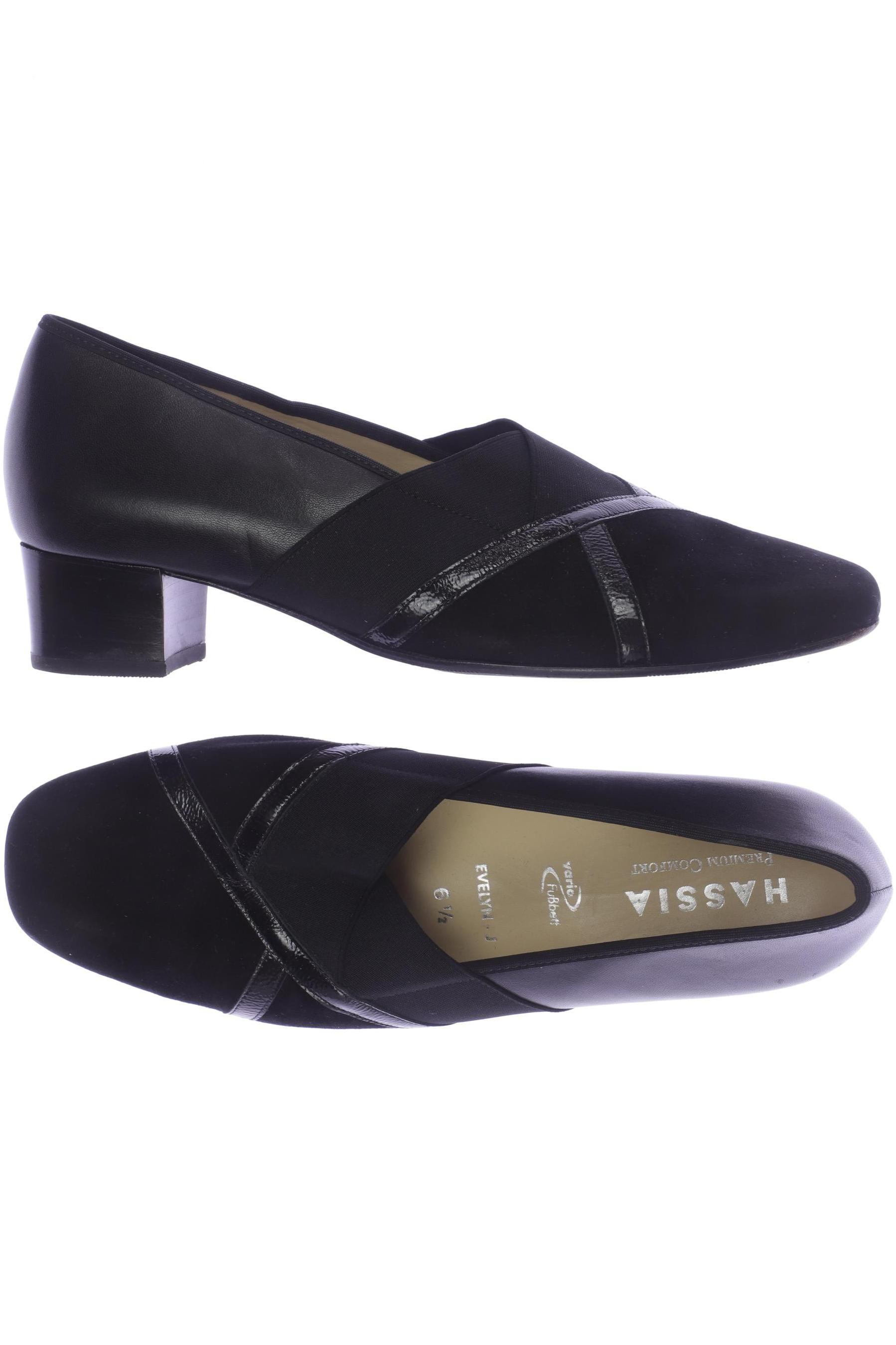 

Hassia Damen Pumps, schwarz, Gr. 6.5