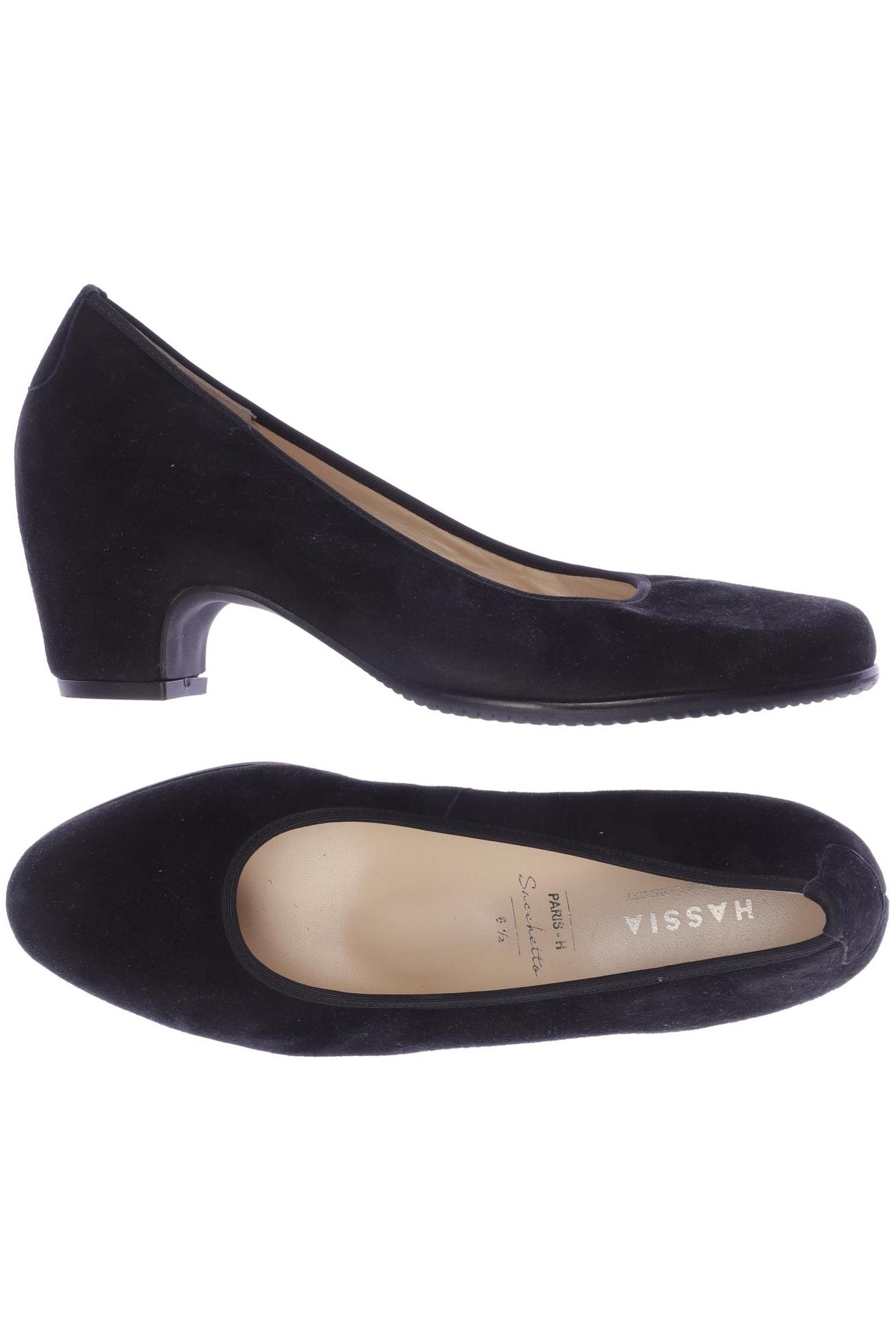 

Hassia Damen Pumps, schwarz, Gr. 6.5
