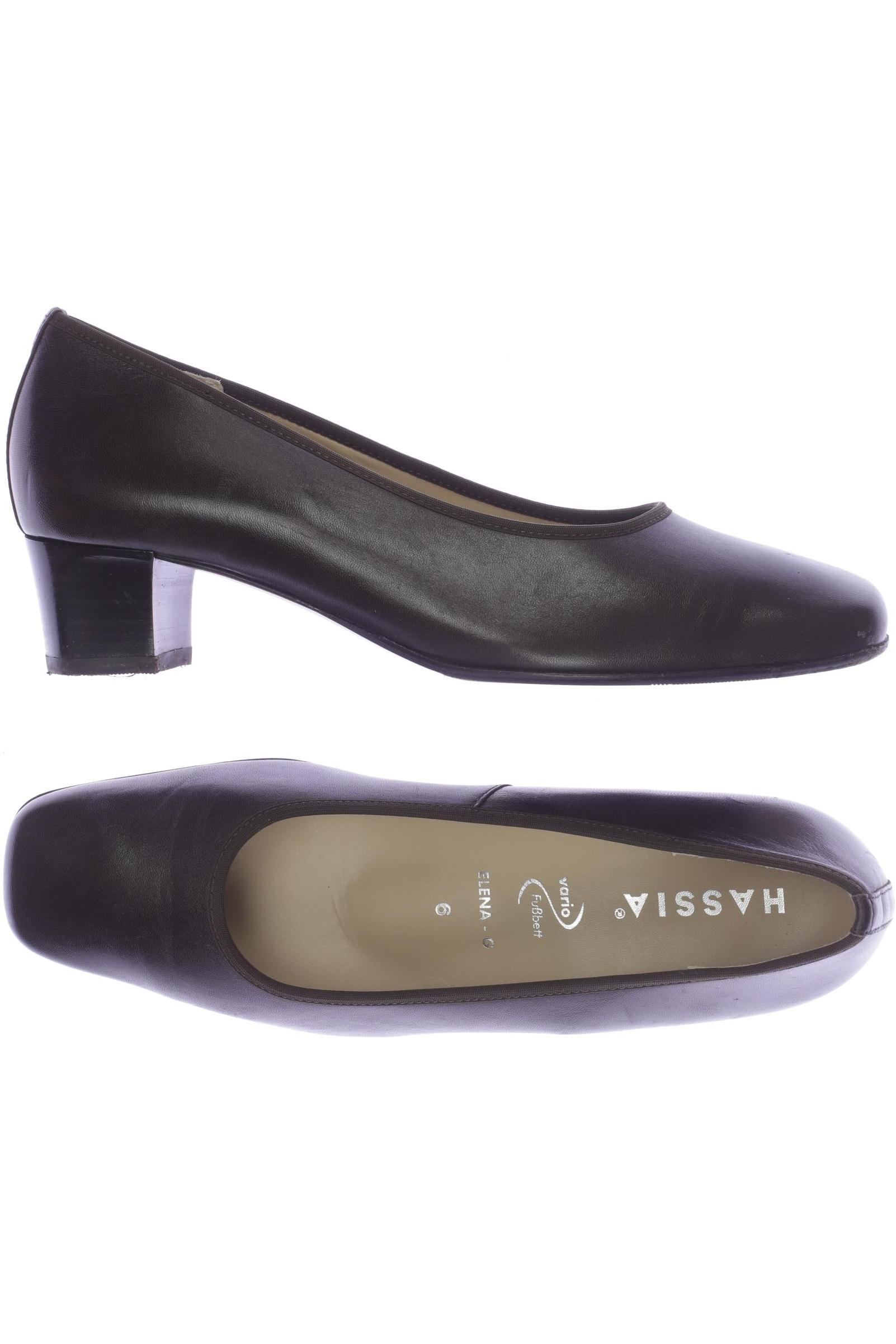 

Hassia Damen Pumps, braun, Gr. 6