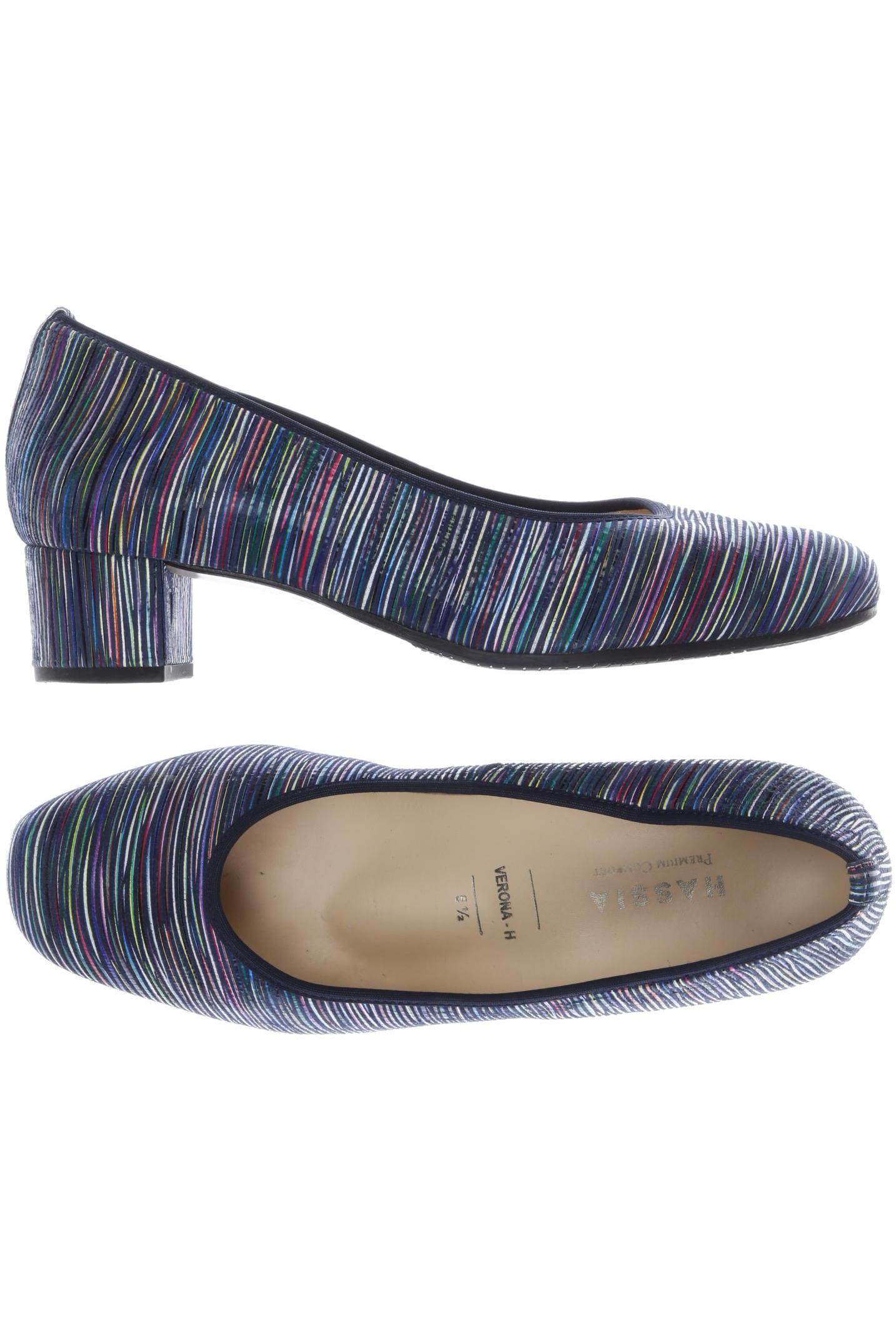 

Hassia Damen Pumps, blau, Gr. 5.5