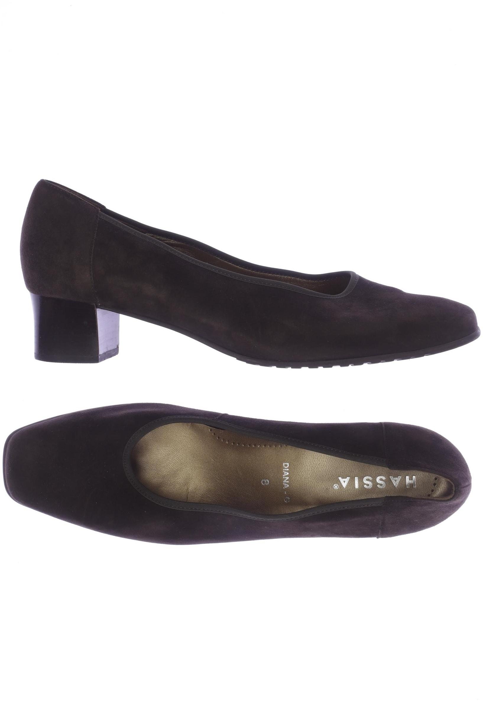 

Hassia Damen Pumps, braun, Gr. 8