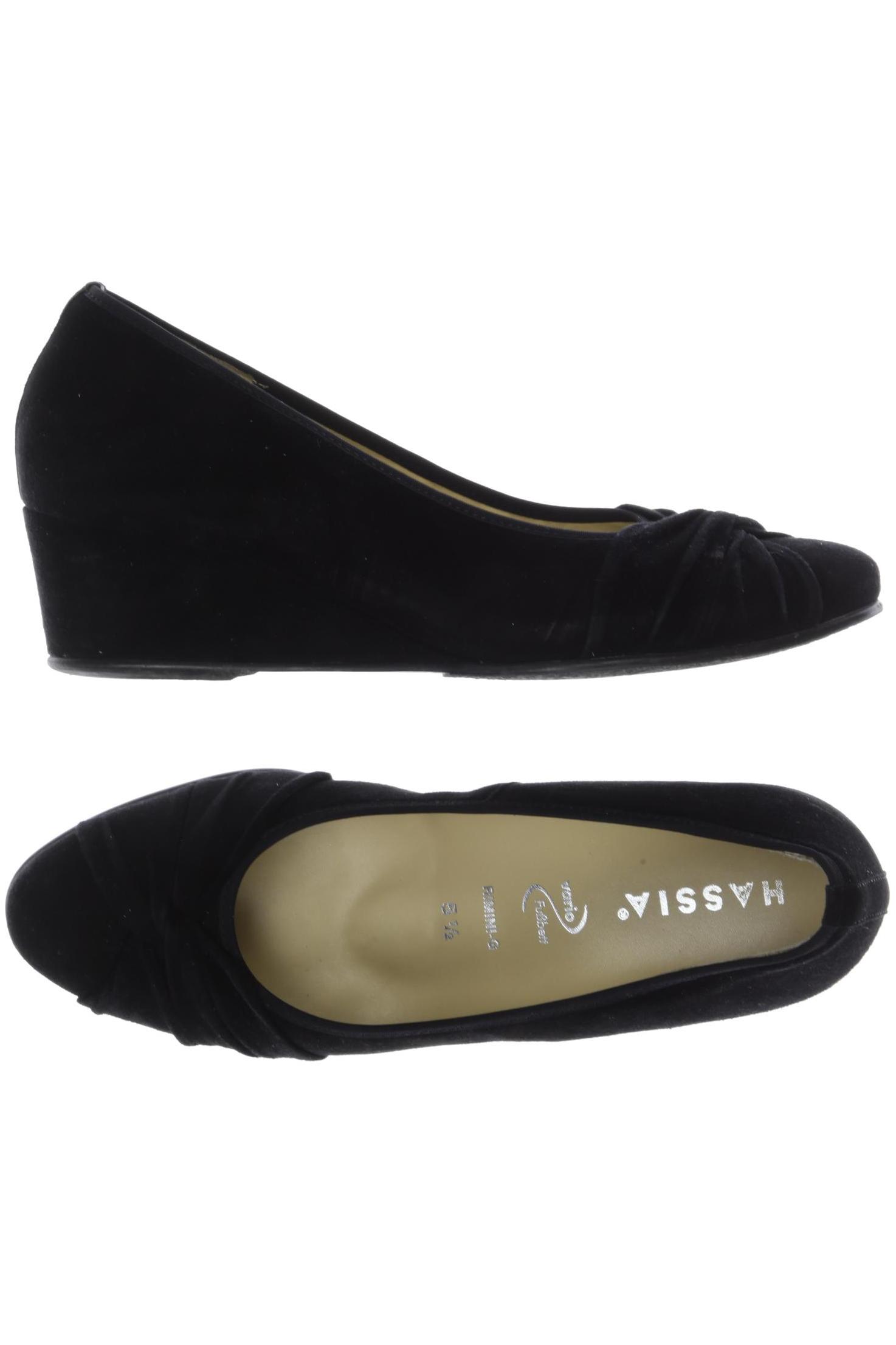 

Hassia Damen Pumps, schwarz, Gr. 5.5