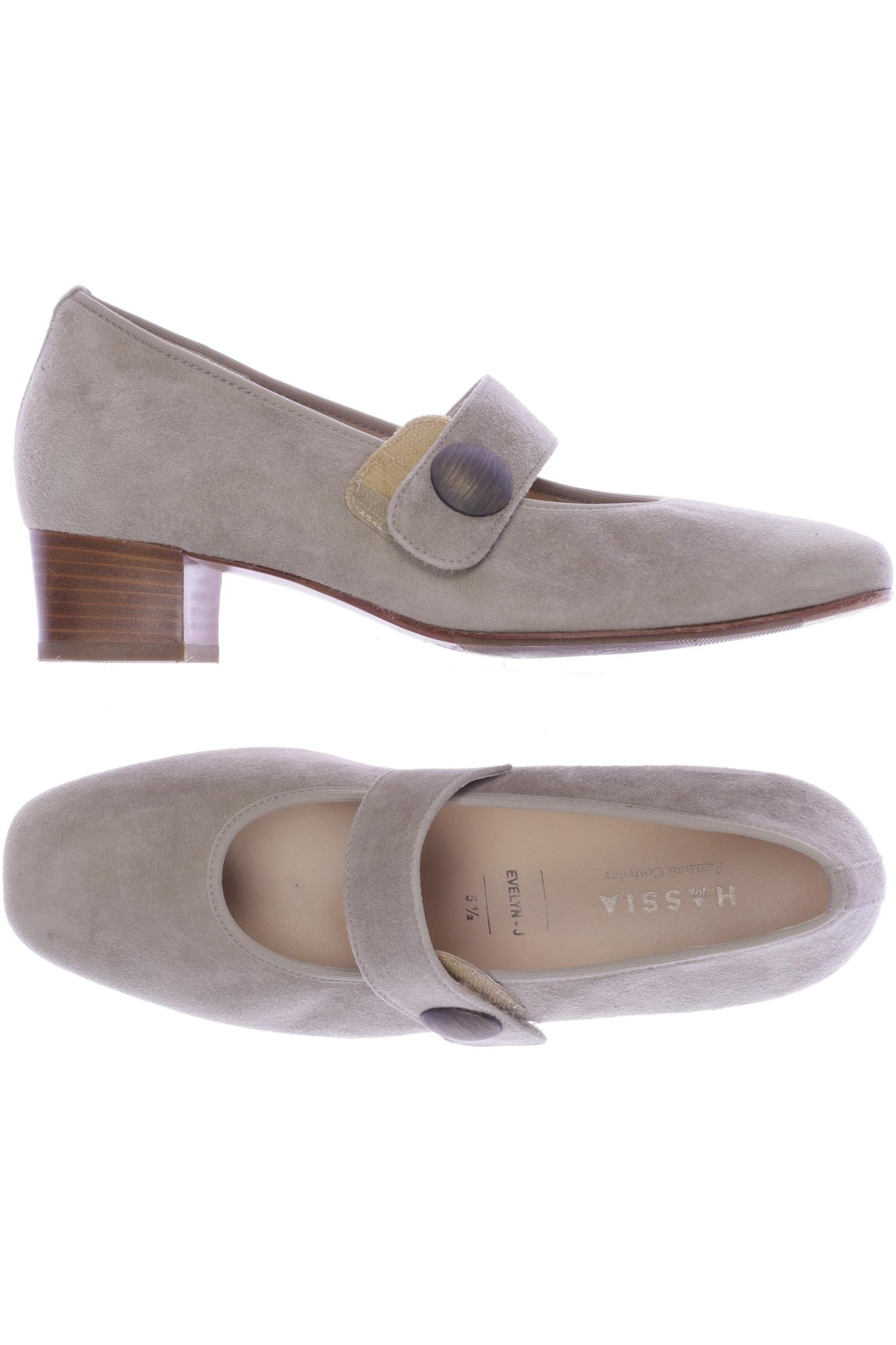 

Hassia Damen Pumps, grau, Gr. 5.5