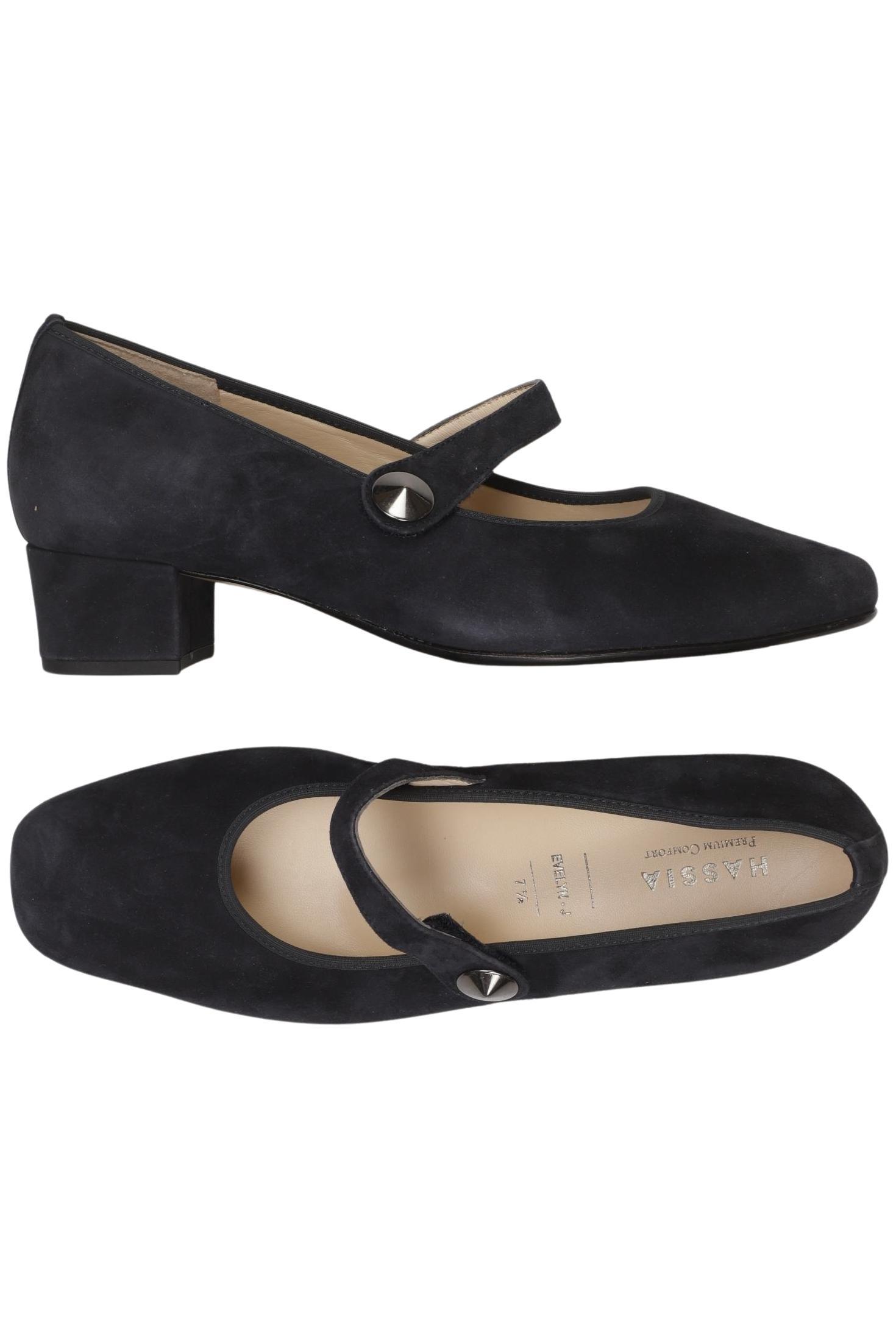 

Hassia Damen Pumps, marineblau, Gr. 7.5