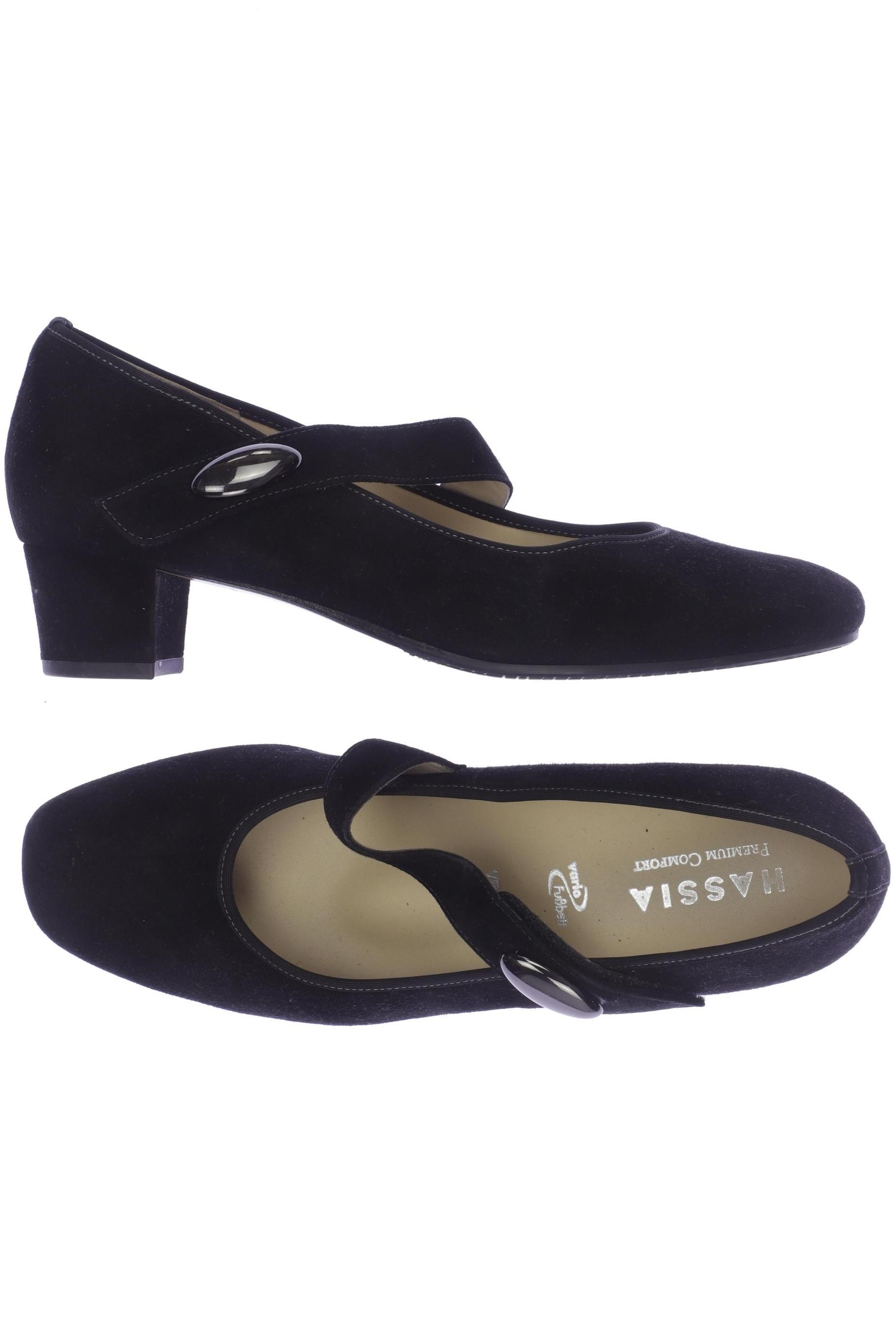 

Hassia Damen Pumps, schwarz, Gr. 7